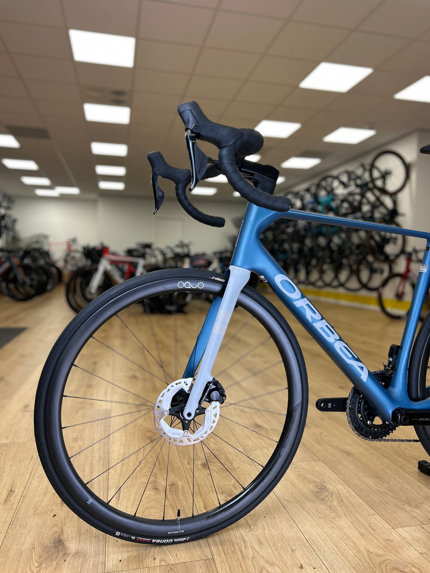 0km Showroom Model Orbea Orca M30i Di2 Carbon Racefiets