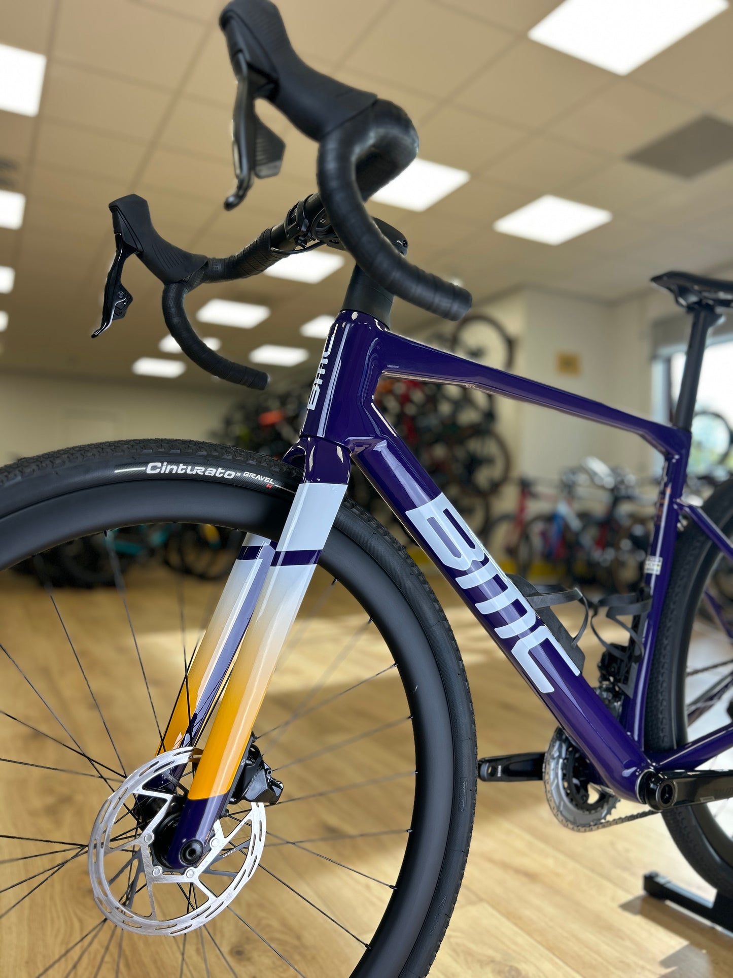 SHOWROOM MODEL BMC Kaius 01 Three AXS Gravel Fiets