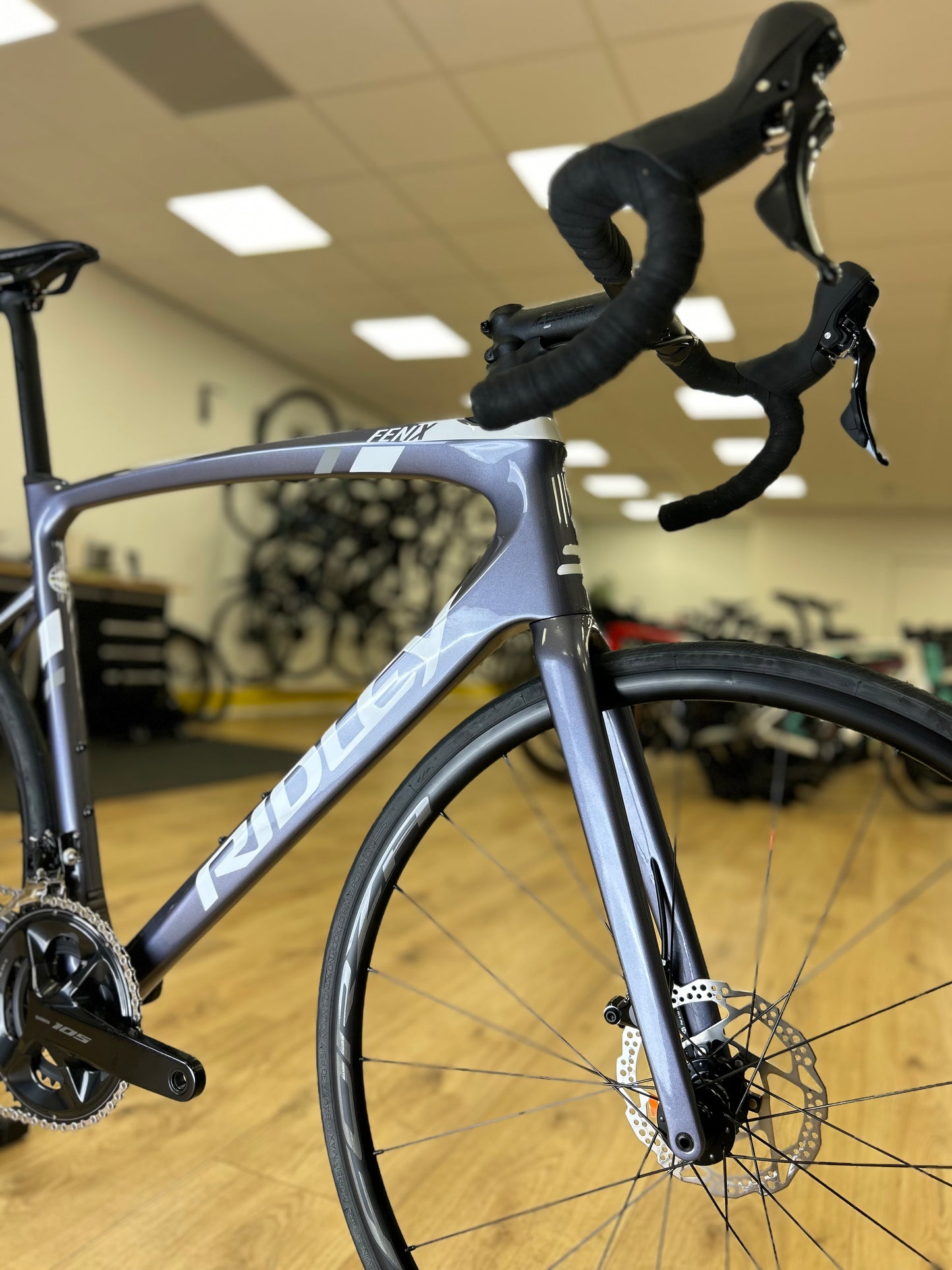 Showroom Model Ridley Fenix Carbon Disc Racefiets