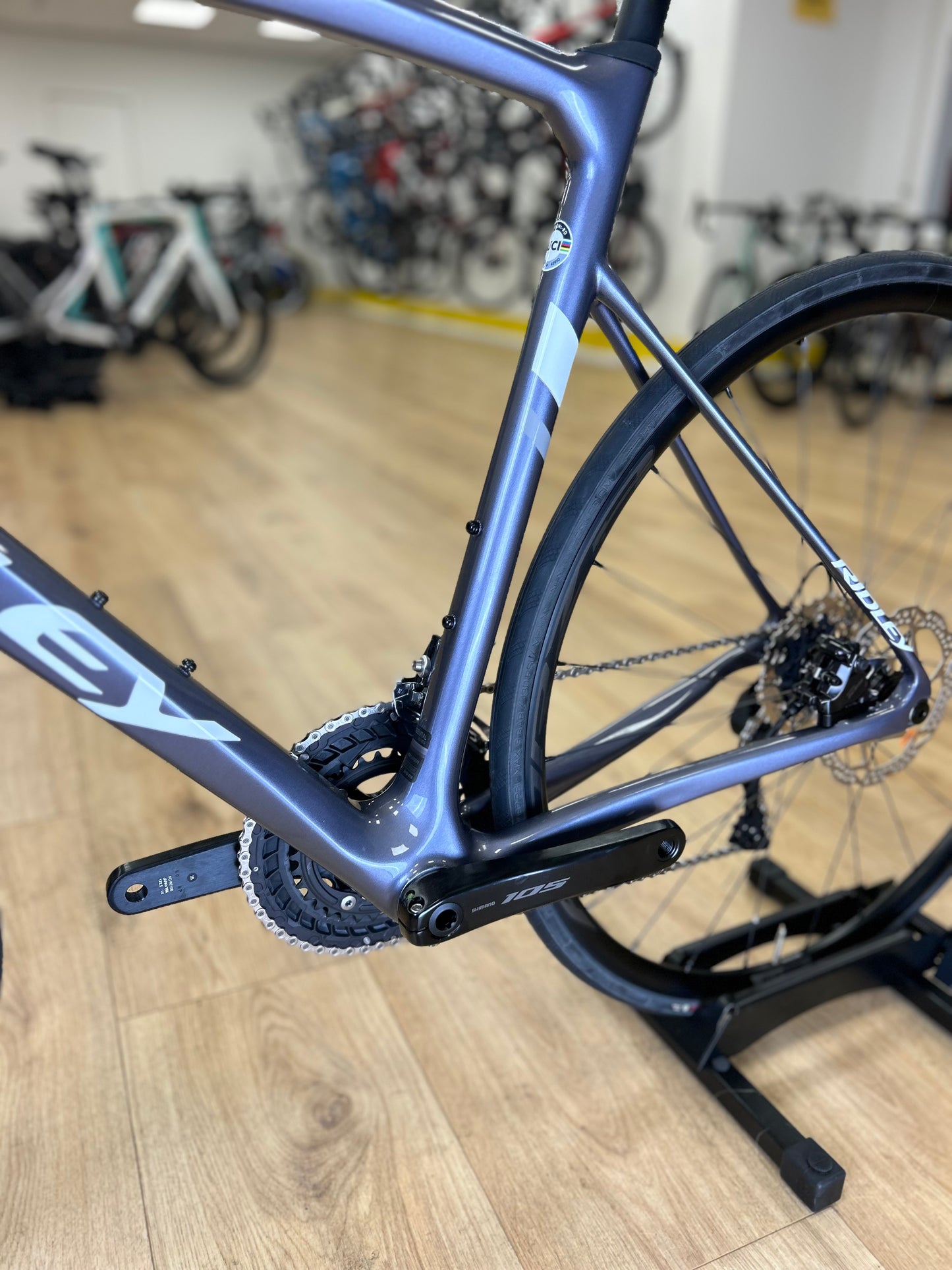 Showroom Model Ridley Fenix Carbon Disc Racefiets