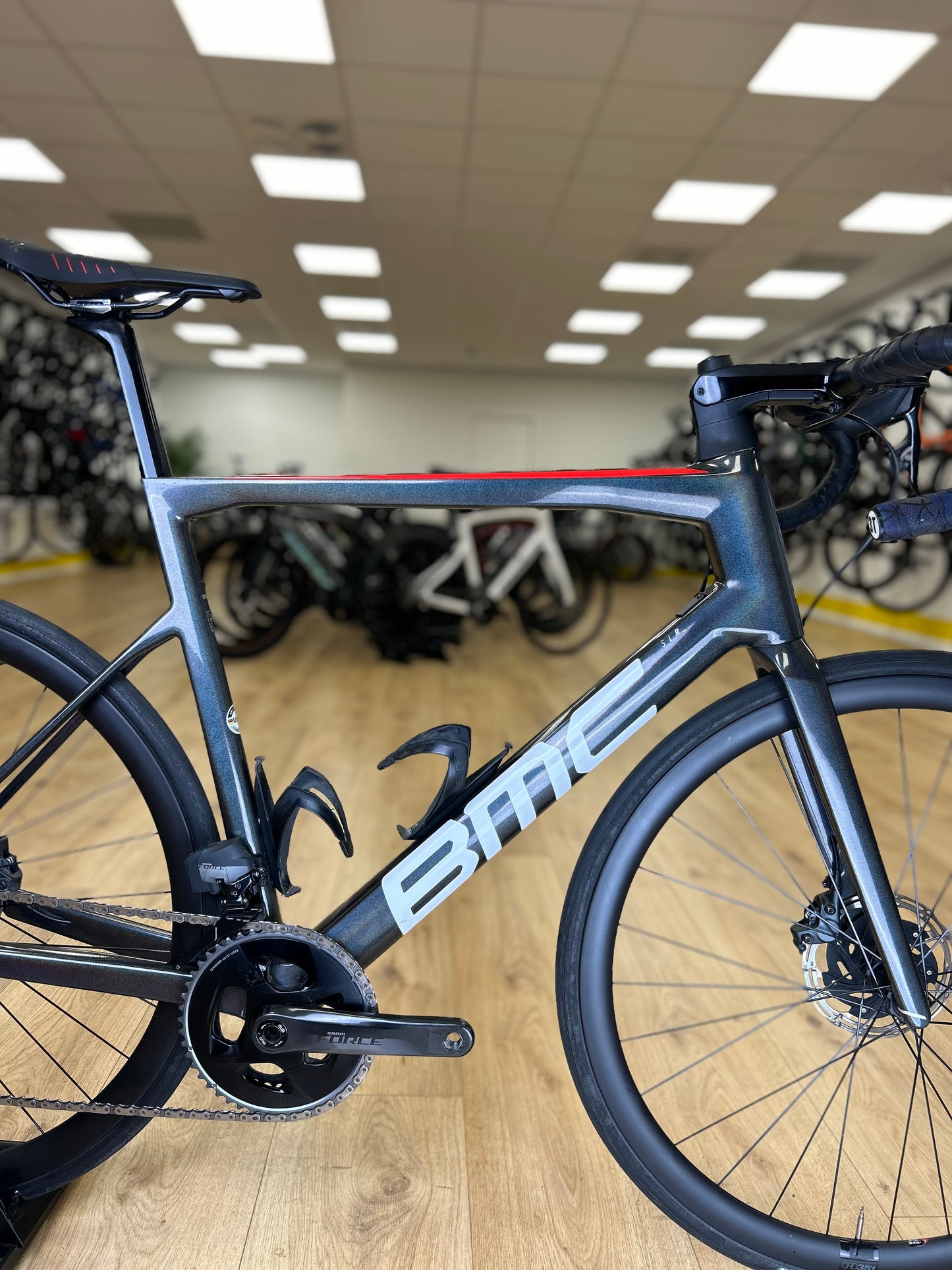 BMC TeamMachine SLR One AXS Carbon Disc Racefiets