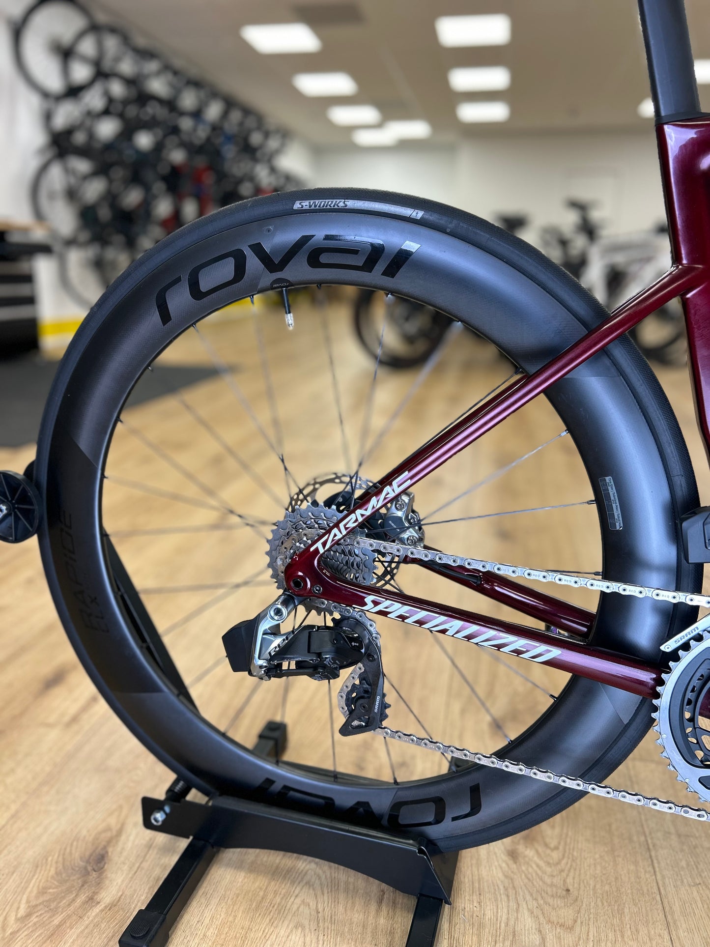 S-works Tarmac Sl6 eTap Red Carbon Disc Racefiets
