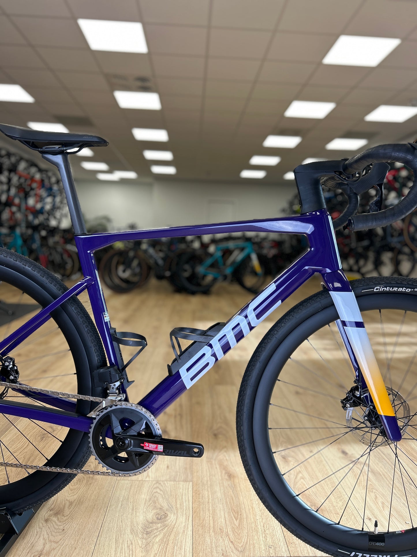 SHOWROOM MODEL BMC Kaius 01 Three AXS Gravel Fiets