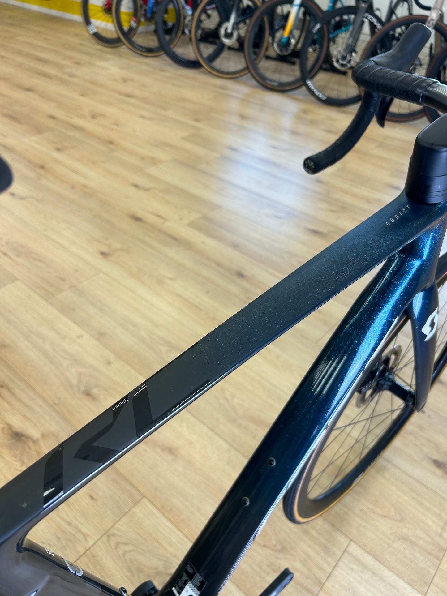 500km Scott Addict RC Pro Di2 Carbon Racefiets