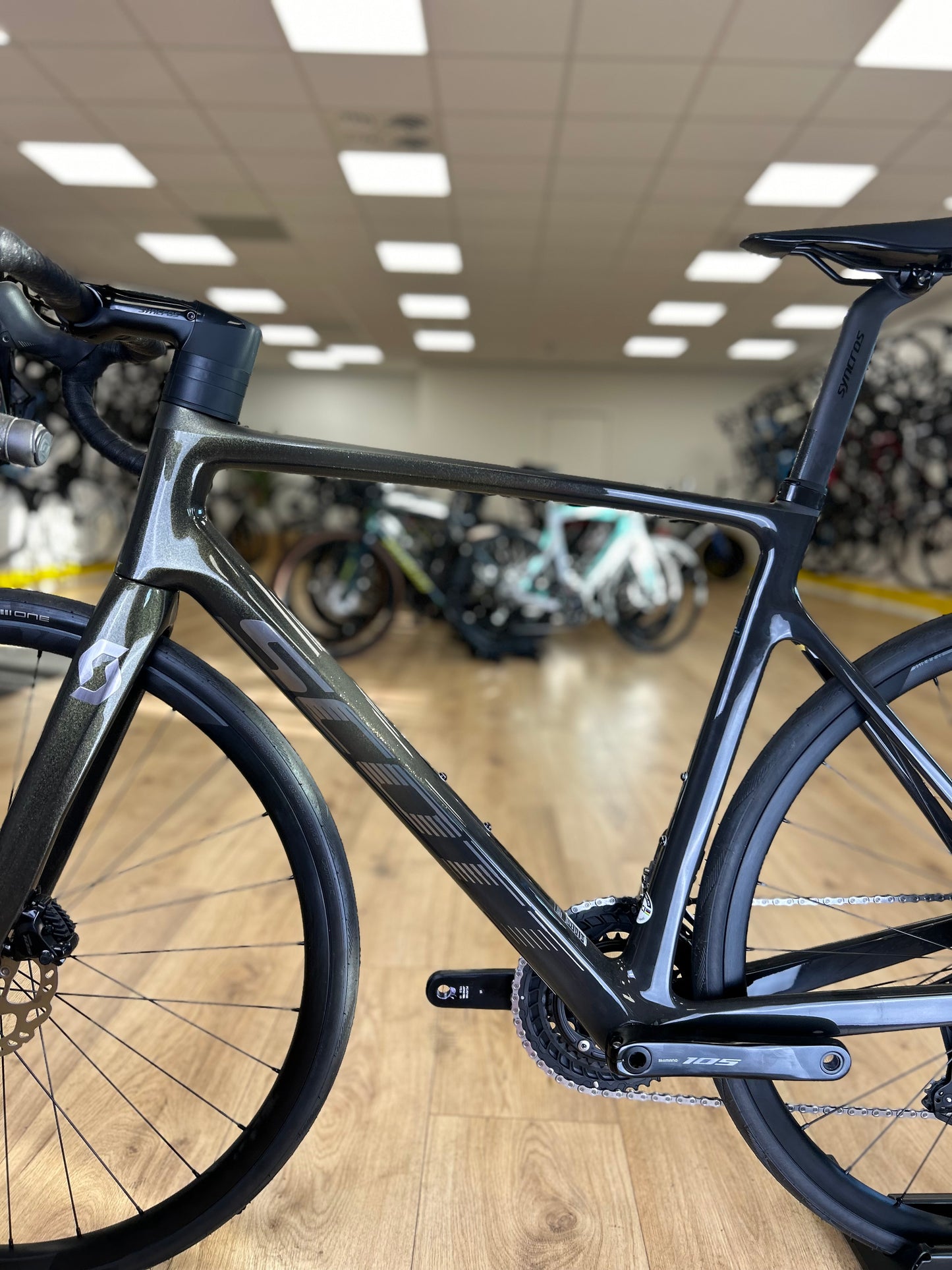 New Scott Addict RC Di2 Carbon Disc Racefiets
