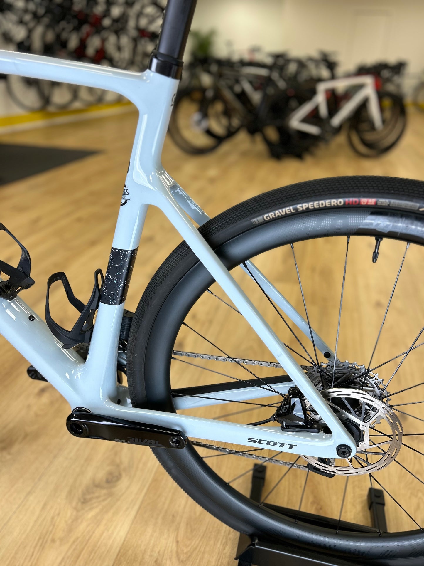 500km Scott Addict Gravel AXS Carbon Disc Gravel