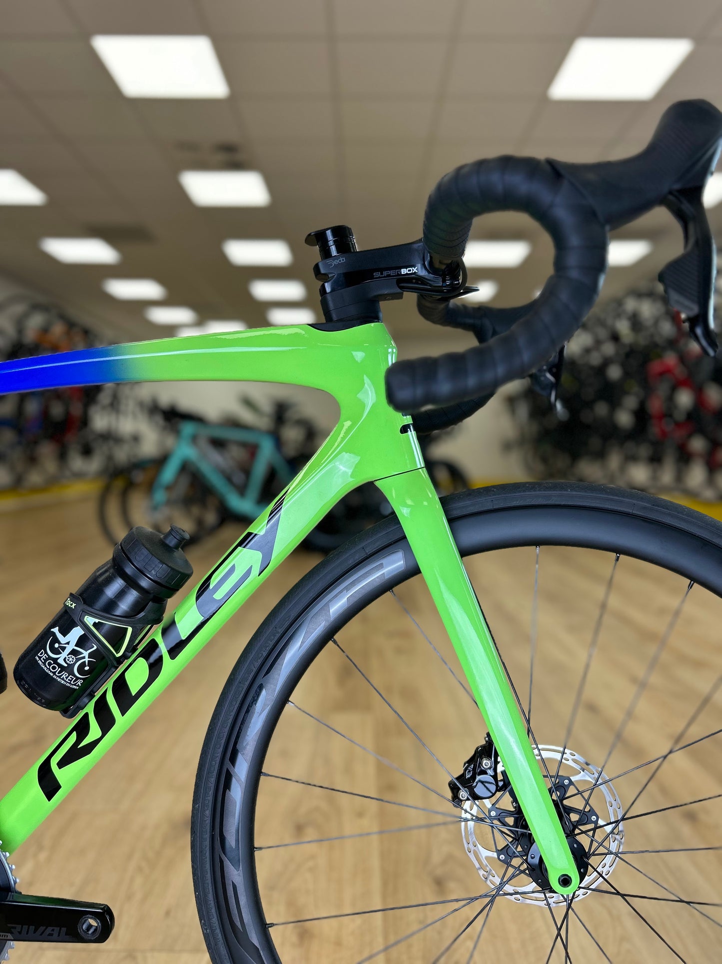 20km Ridley Fenix Slic AXS Full Carbon Disc Road Bike
