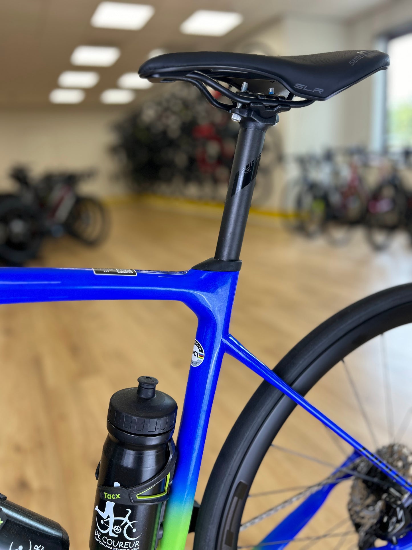 20km Ridley Fenix Slic AXS Full Carbon Disc Road Bike