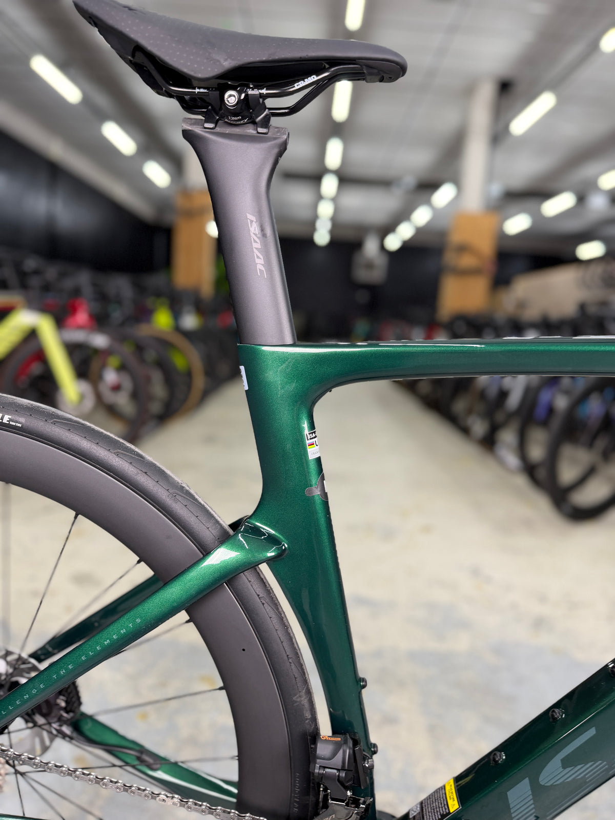 NIEUW Isaac Meson Di2 Carbon Racefiets
