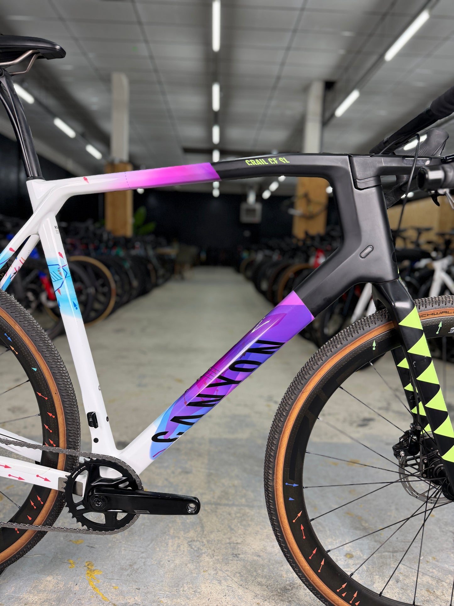 Canyon Grail CF SL CSR AXS Gravel Fiets