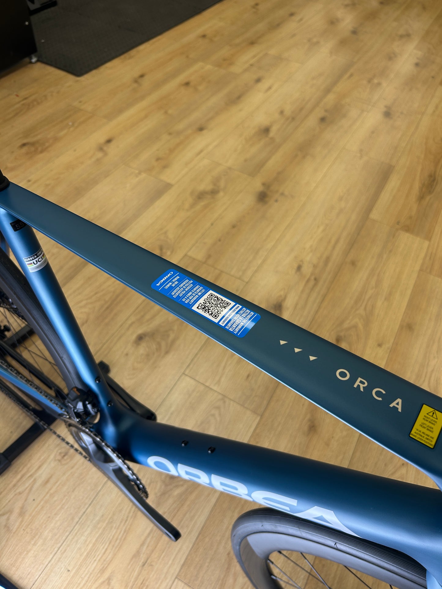 0km Showroom Model Orbea Orca M20iTEAM Di2 Carbon Racefiets