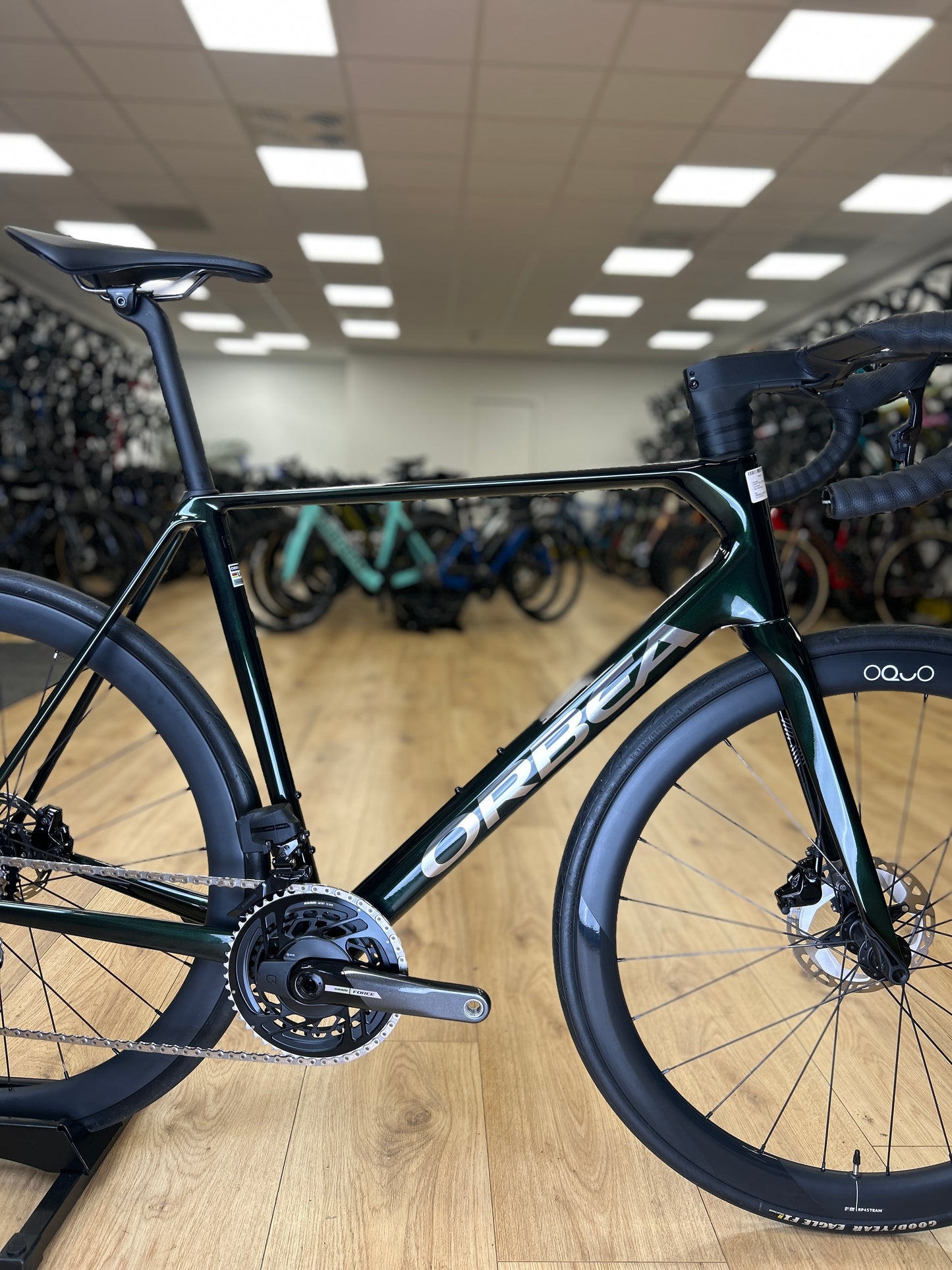 0km Showroom Model Orbea ORCA M21eTEAM PWR AXS Carbon Racefiets