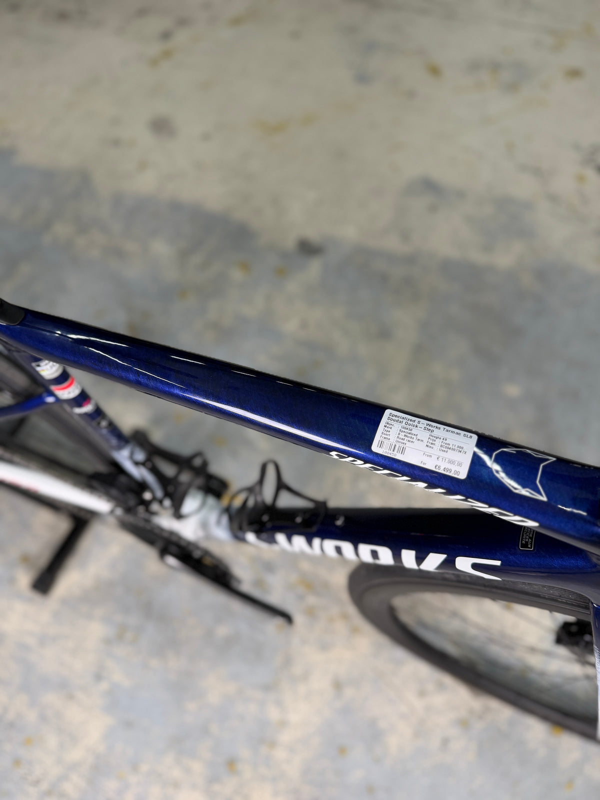 S-Works Tarmac SL8 Soudal Quick-Step AXS Carbon Racefiets