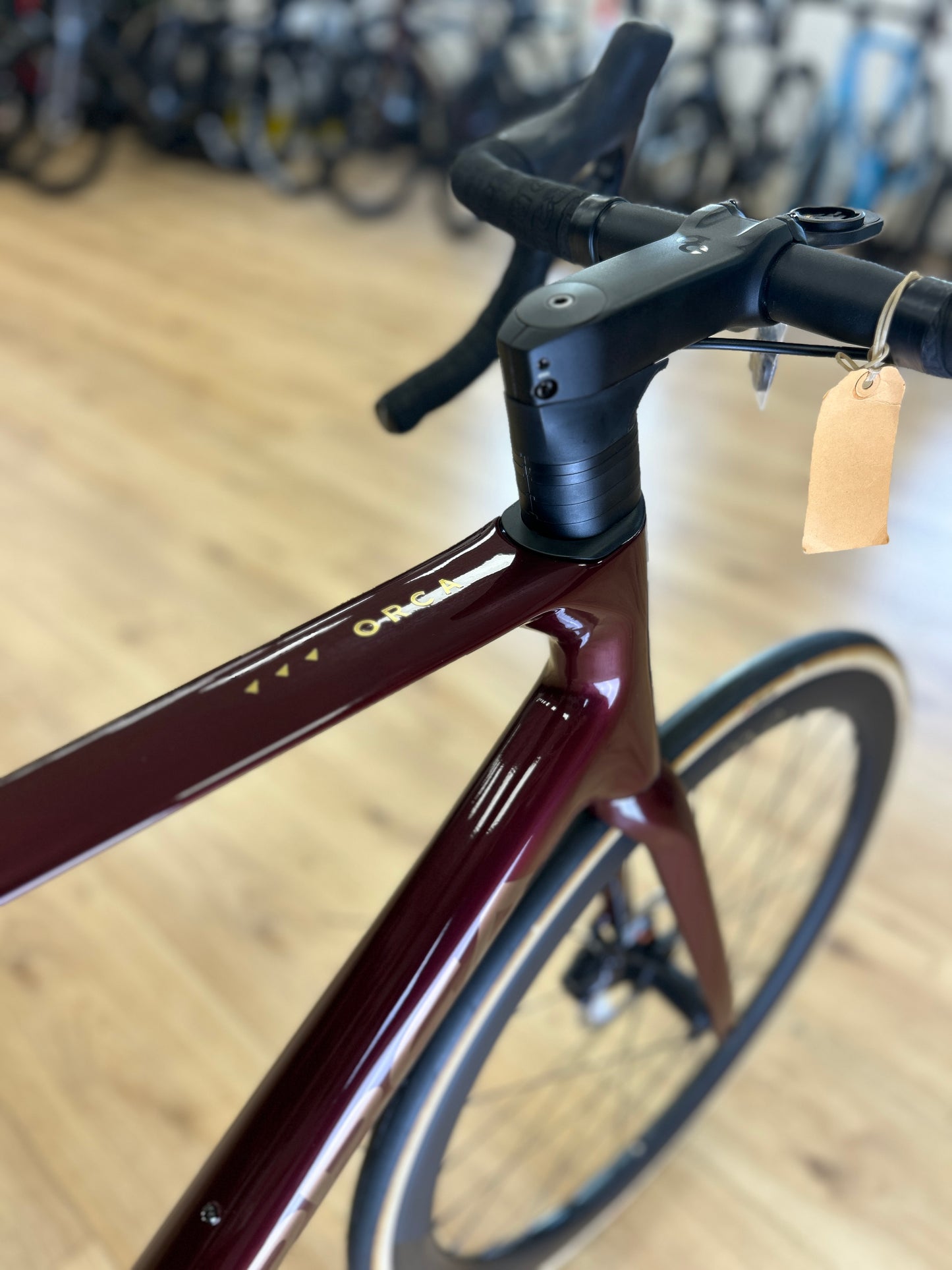 0km Showroom Model Orbea Orca M20iLTD PWR Di2 Carbon Racefiets