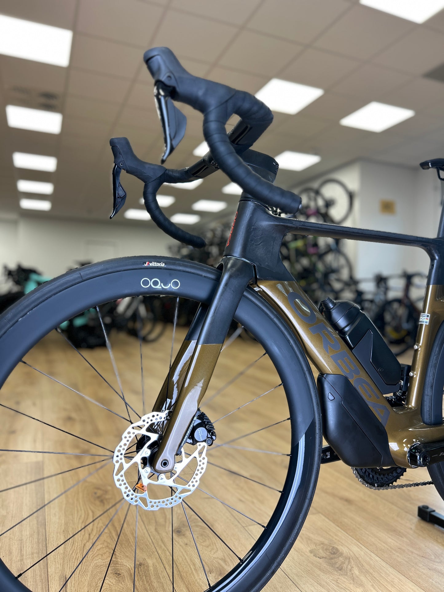 0km Showroom Model Orbea Orca Aero M30iLTD Di2 Carbon Racefiets