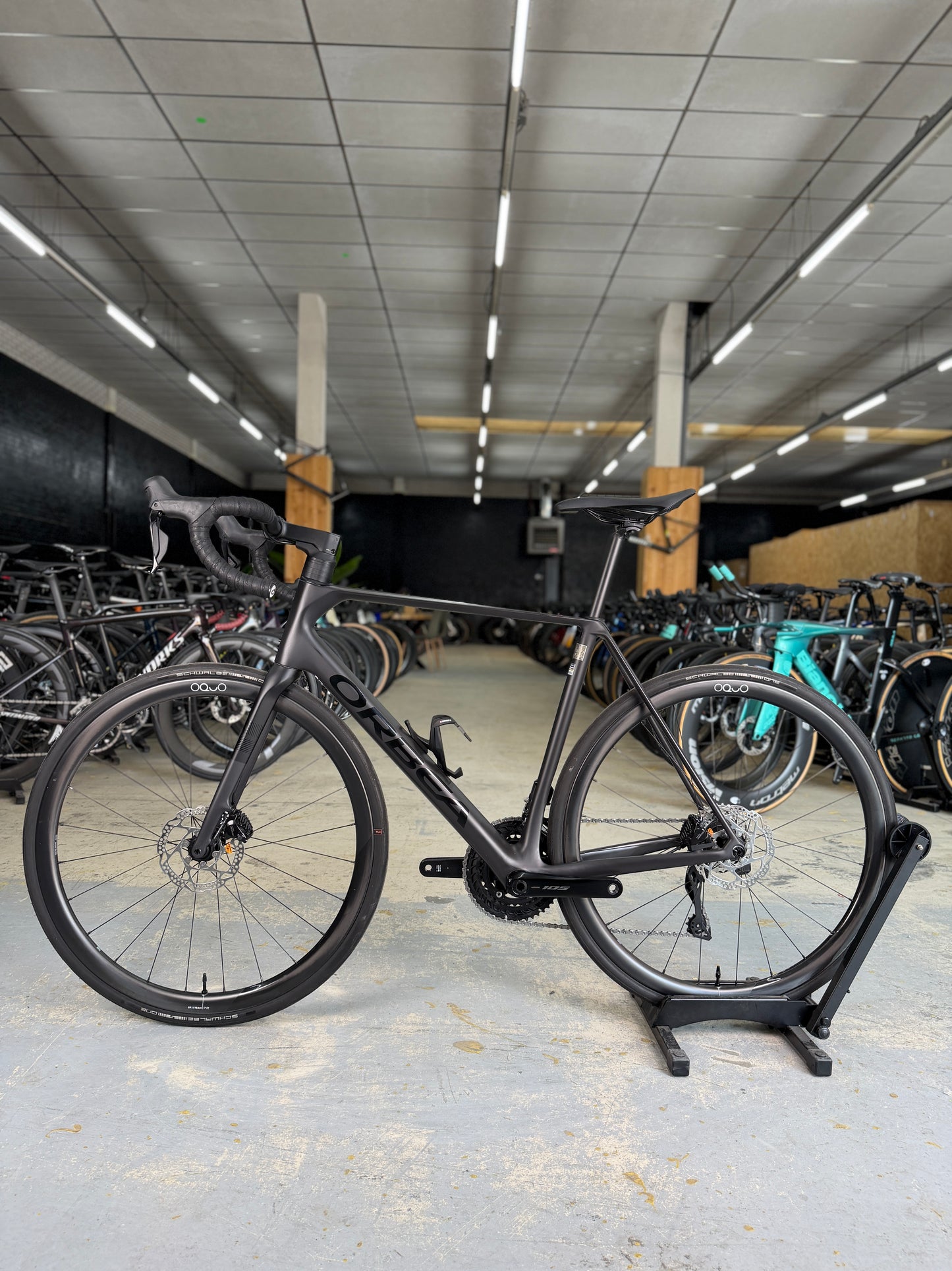 100km Orbea Orca M35i Di2 Carbon Racefiets