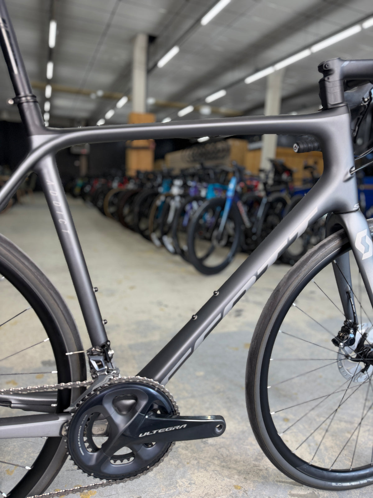 1250km Scott Addict 10 Carbon Racefiets