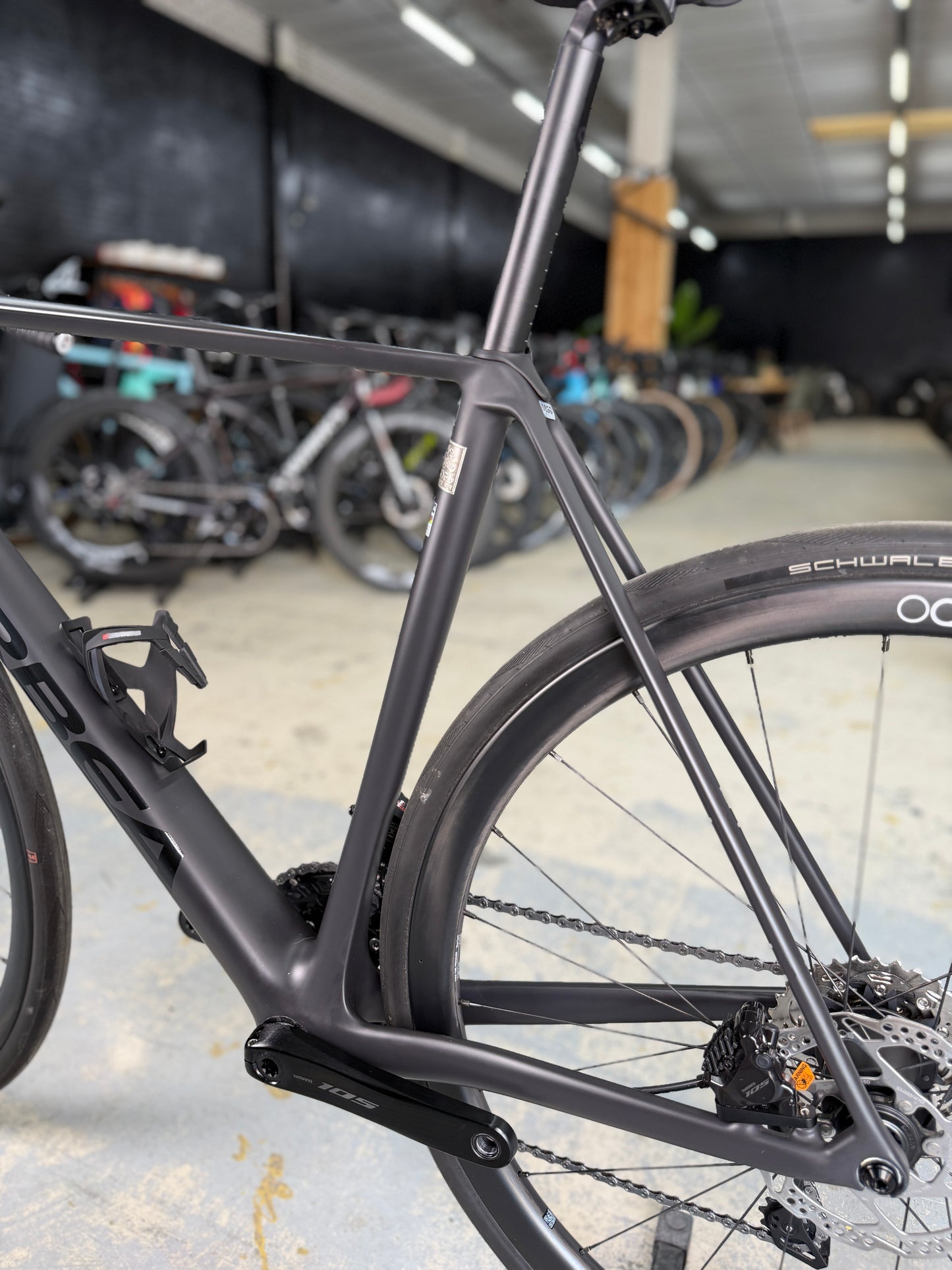 100km Orbea Orca M35i Di2 Carbon Racefiets