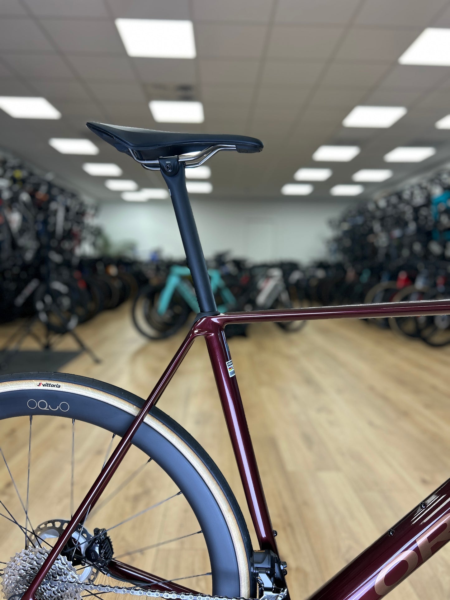 0km Showroom Model Orbea Orca M20iLTD PWR Di2 Carbon Racefiets