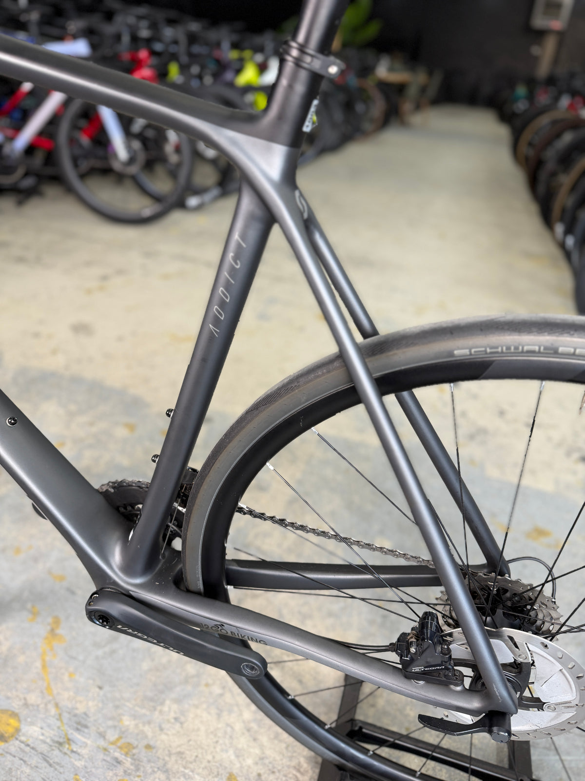 1250km Scott Addict 10 Carbon Racefiets