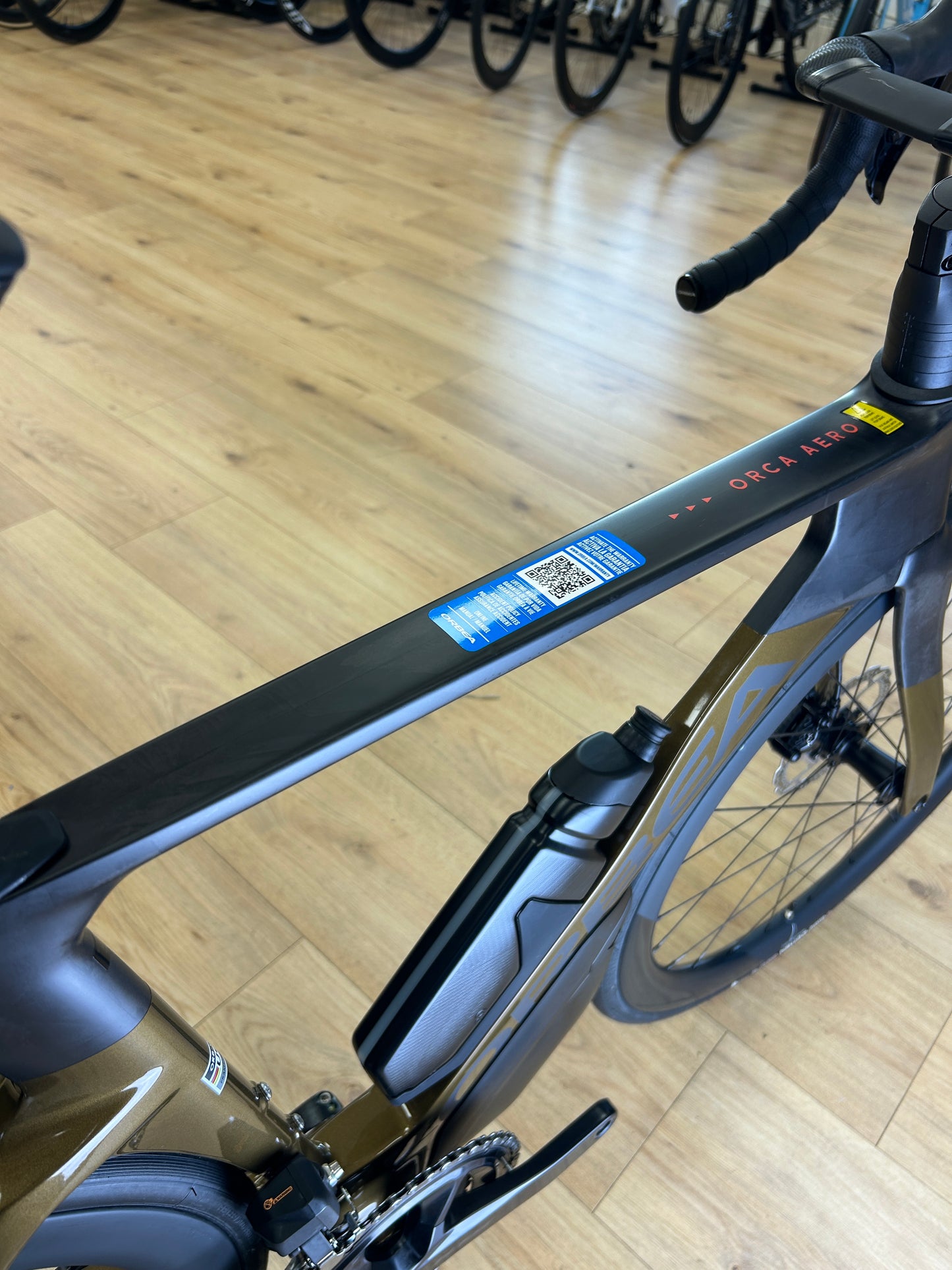 0km Showroom Model Orbea Orca Aero M30iLTD Di2 Carbon Racefiets
