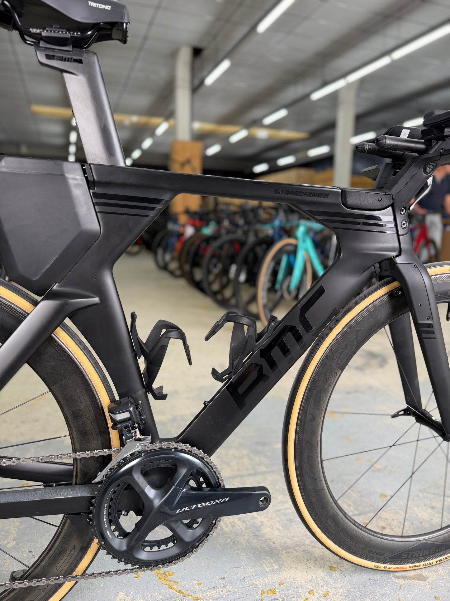 500km BMC Timemachine 01 Di2 TT Carbon Race Bike