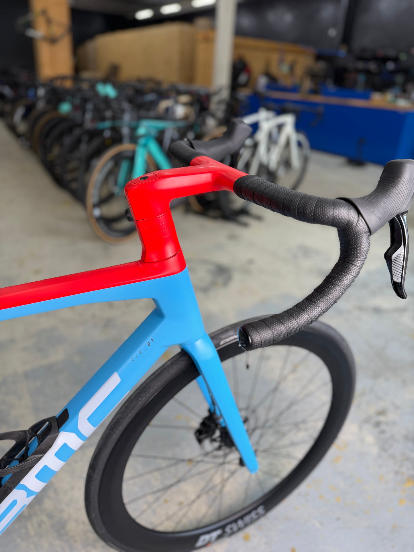 SHOWROOM BMC Teammachine SLR01 AXS Carbon Racefiets