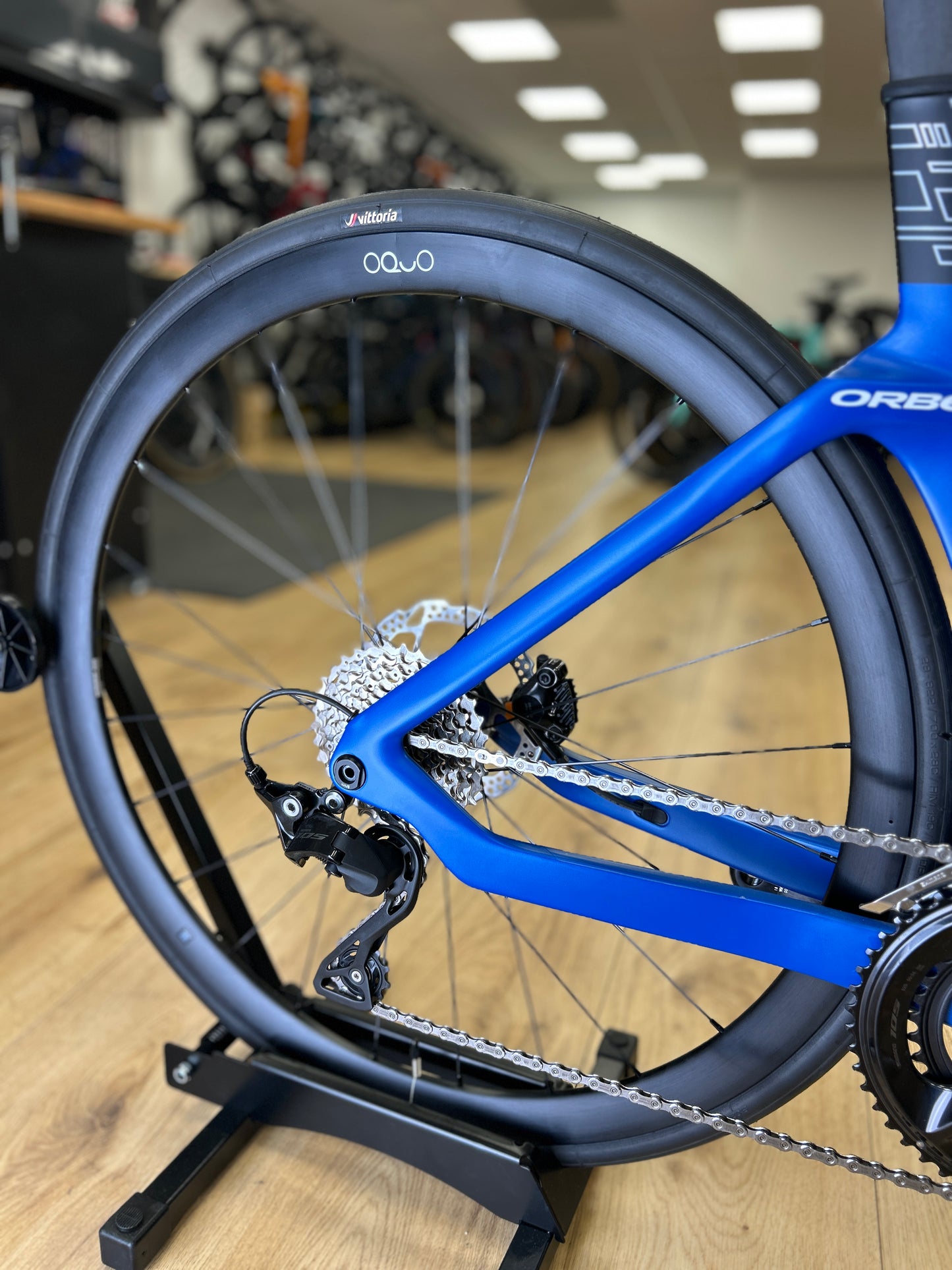 0km Showroom Model Orbea Orca Aero M30LTD Custom Carbon Racefiets