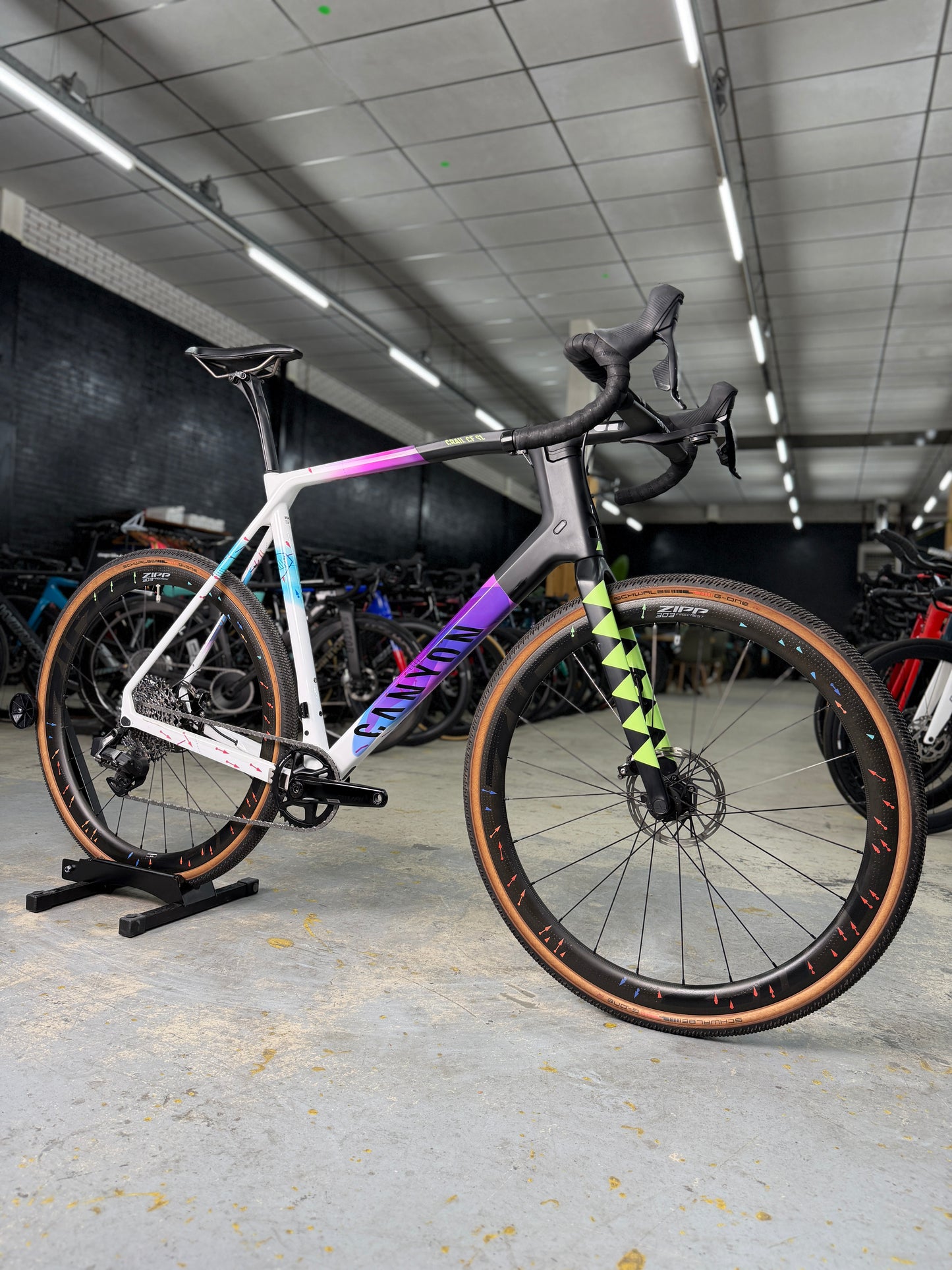 Canyon Grail CF SL CSR AXS Gravel Fiets