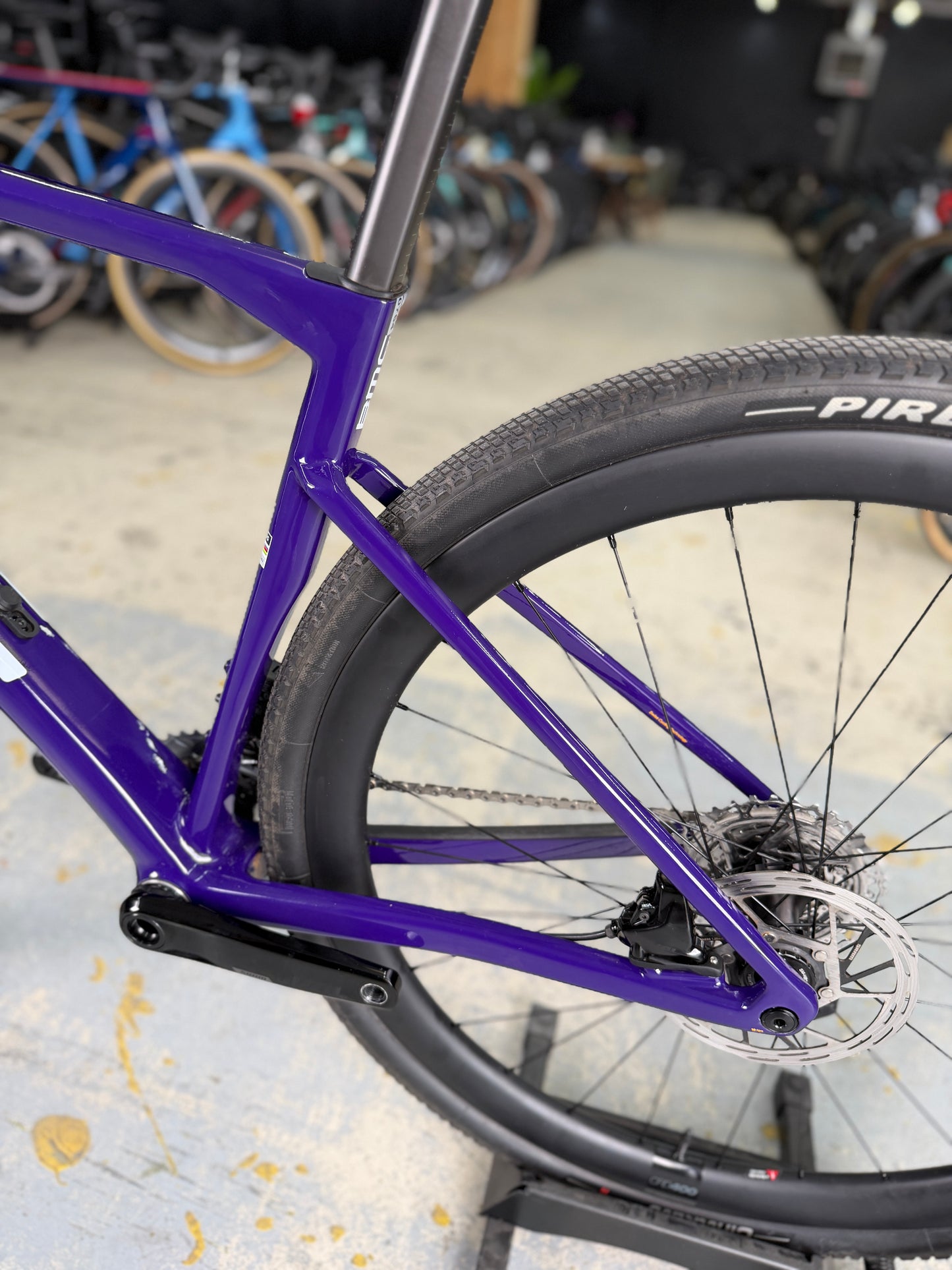 1000km BMC Kaius 01 THREE AXS Gravel Fiets