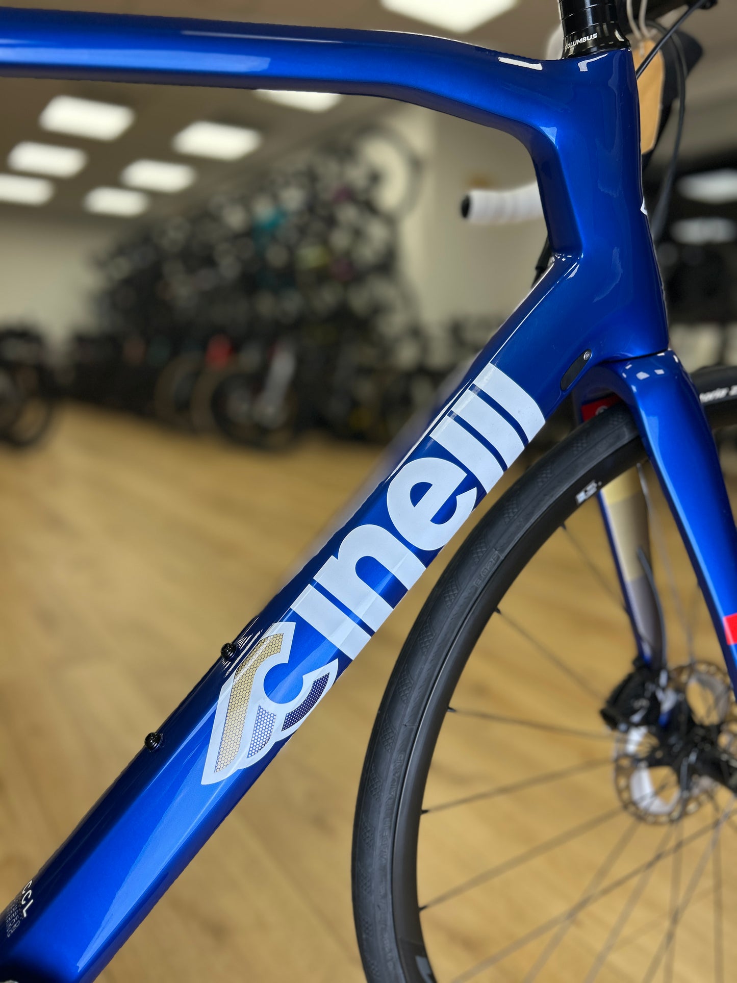 0km Showroom Model Cinelli Superstar Di2 Carbon Racefiets