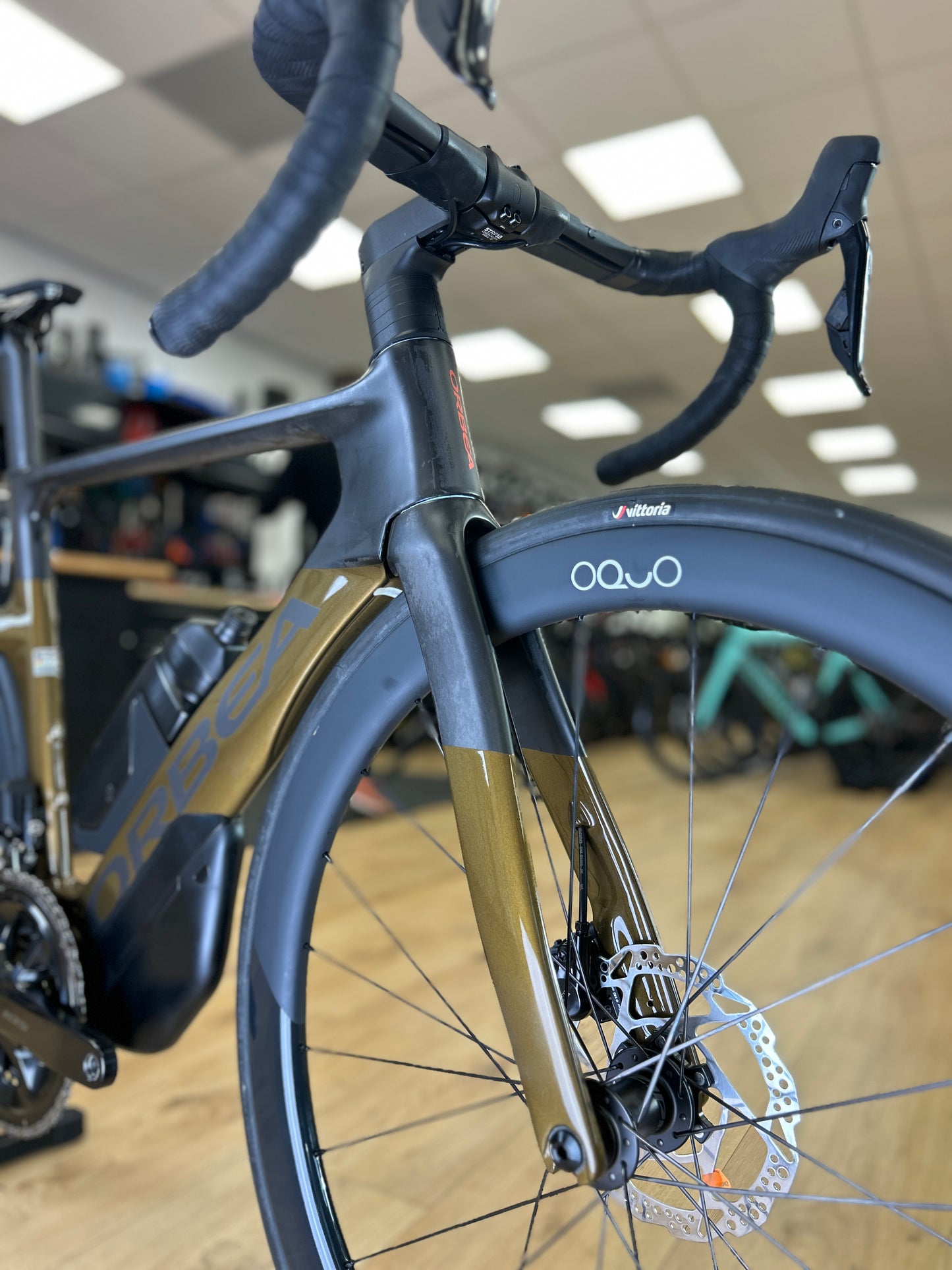 0km Showroom Model Orbea Orca Aero M30iLTD Di2 Carbon Racefiets