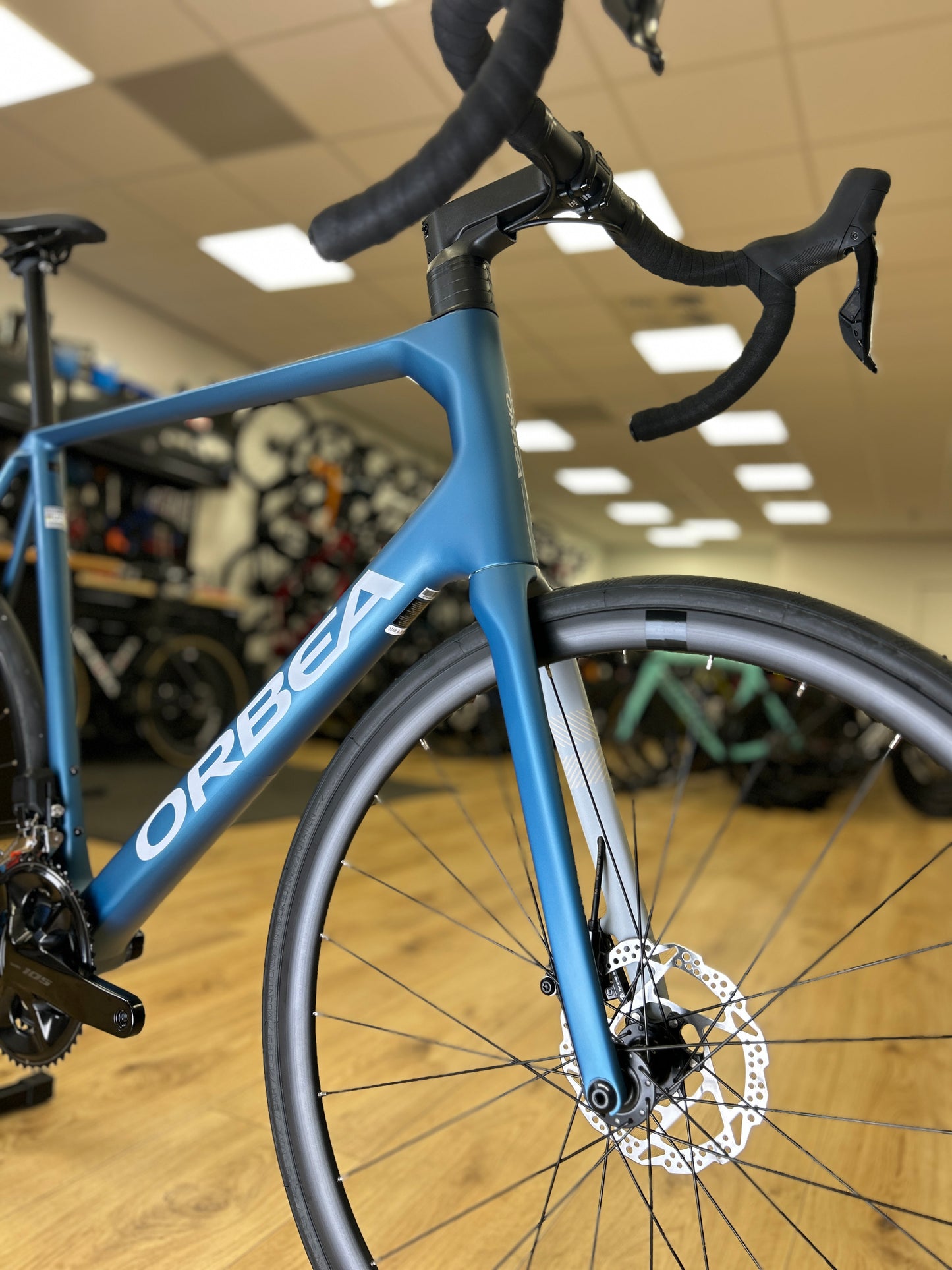 0km Showroom Model Orbea Orca M30i Di2 Carbon Racefiets