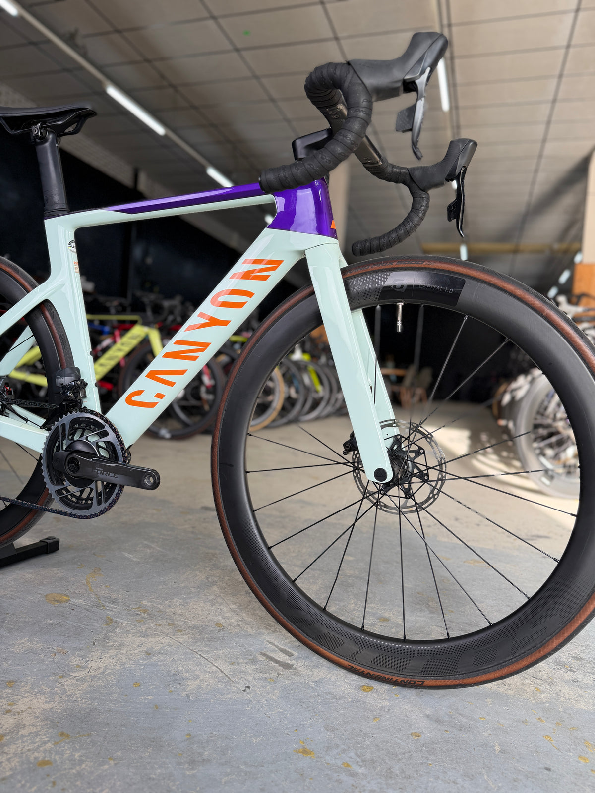 Canyon Aeroad CF SLX Fast Fruit LTD AXS Carbon Racefiets