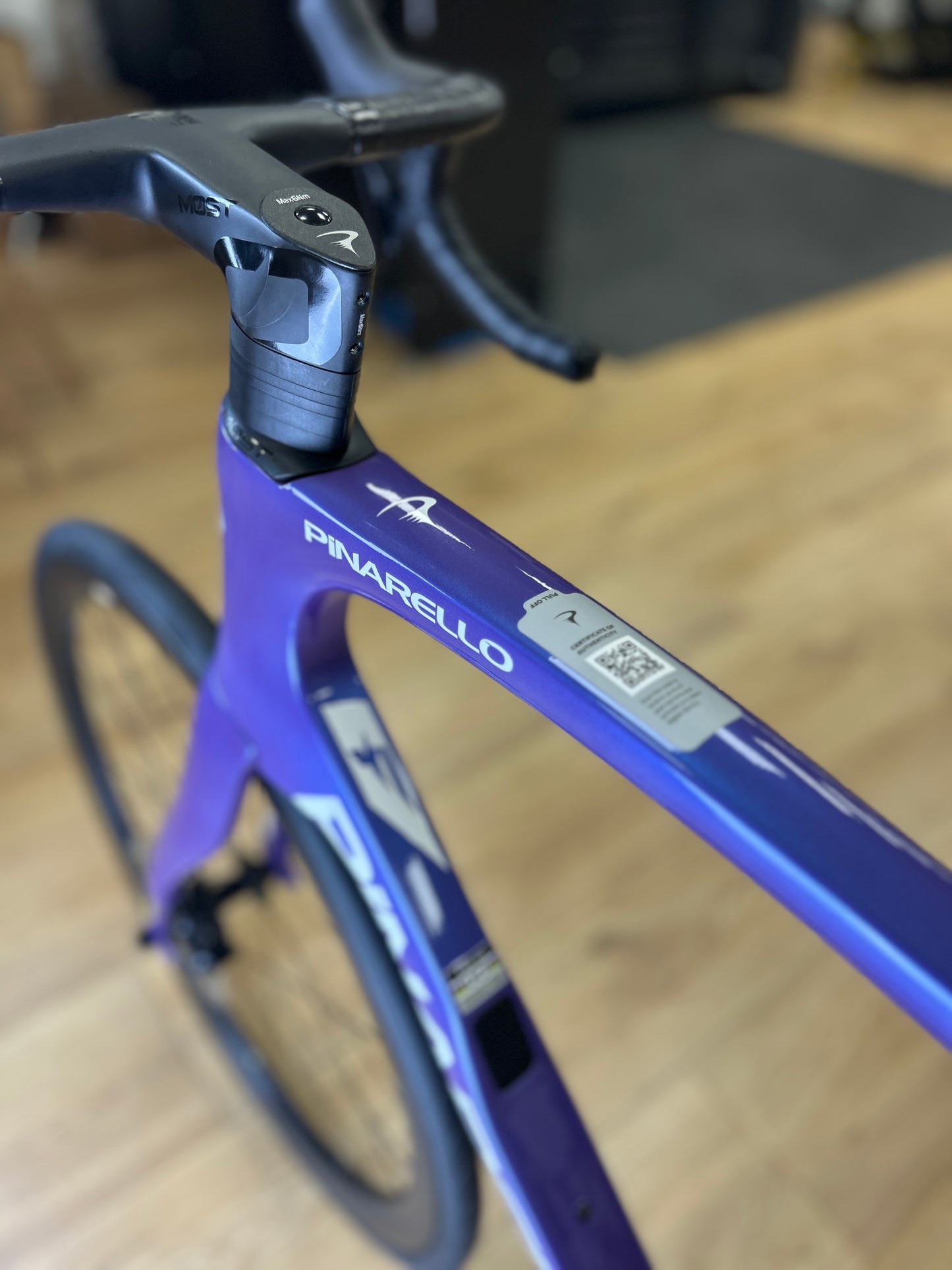 0km Showroom Model Pinarello F5 Di2 Carbon Racefiets