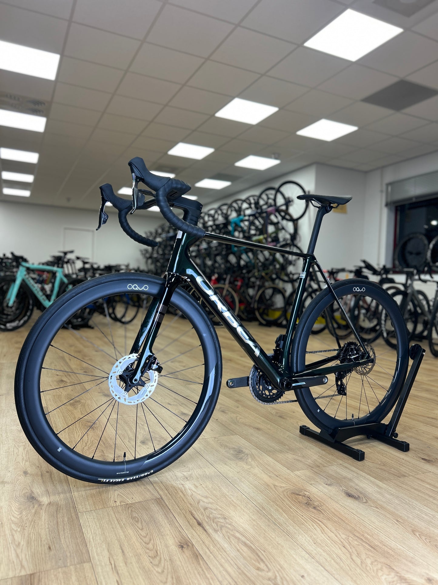 0km Showroom Model Orbea ORCA M21eTEAM PWR AXS Carbon Racefiets