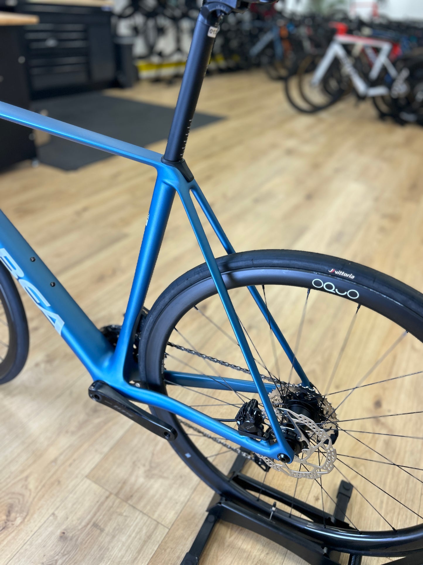 0km Showroom Model Orbea Orca M30i Di2 Carbon Racefiets