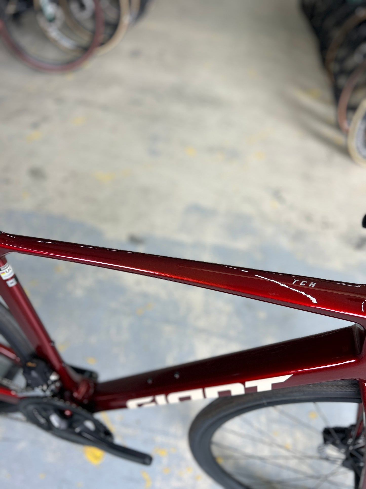 Showroom Model Giant TCR Advanced 1 Di2 Carbon Road Bike