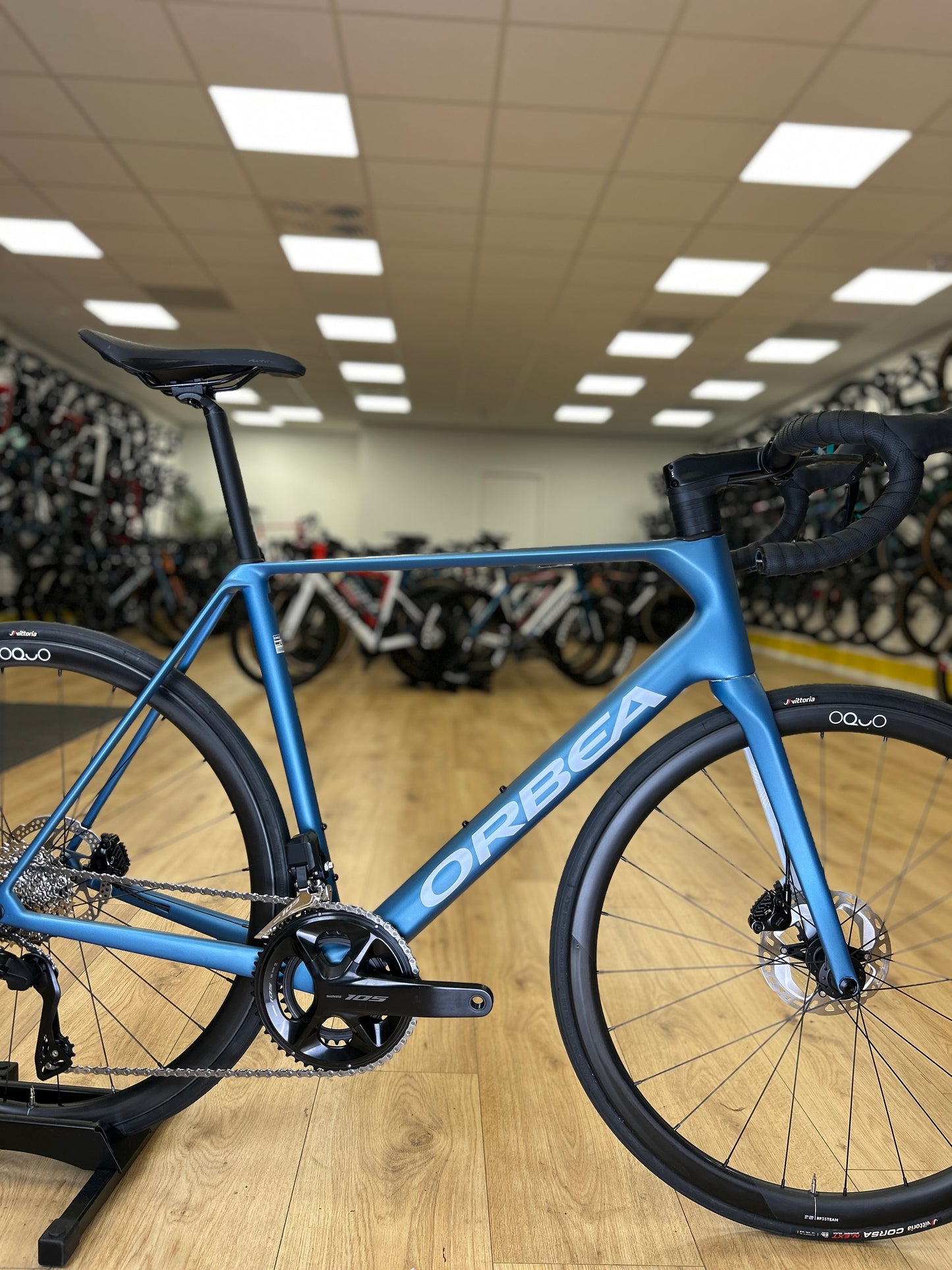 0km Showroom Model Orbea Orca M30i Di2 Carbon Racefiets