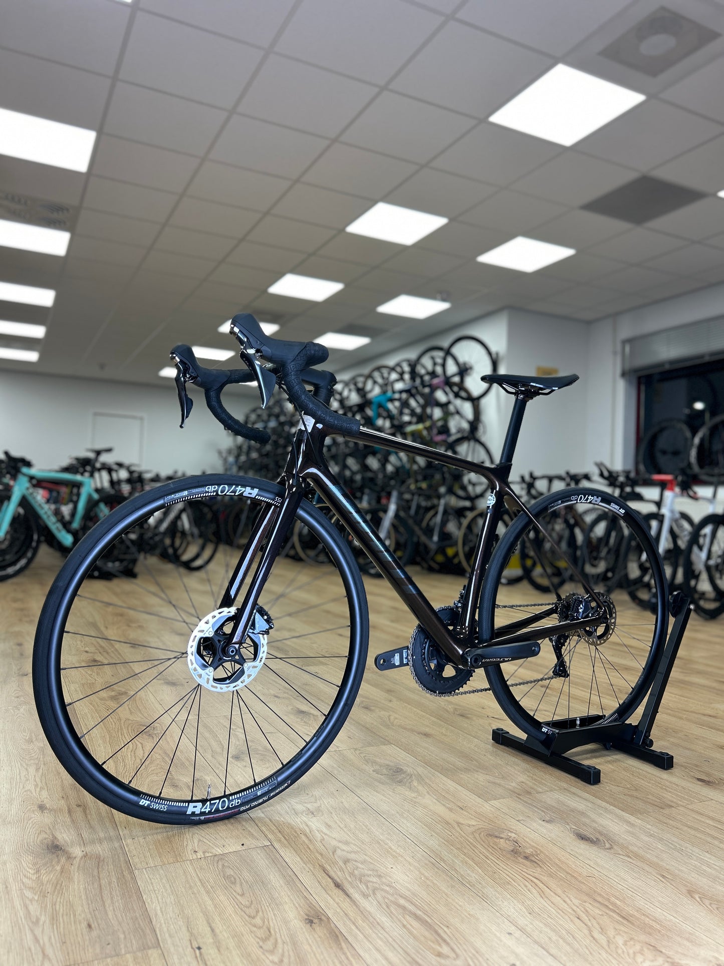 0km showroom model Giant TCR Advanced Carbon Racefiets