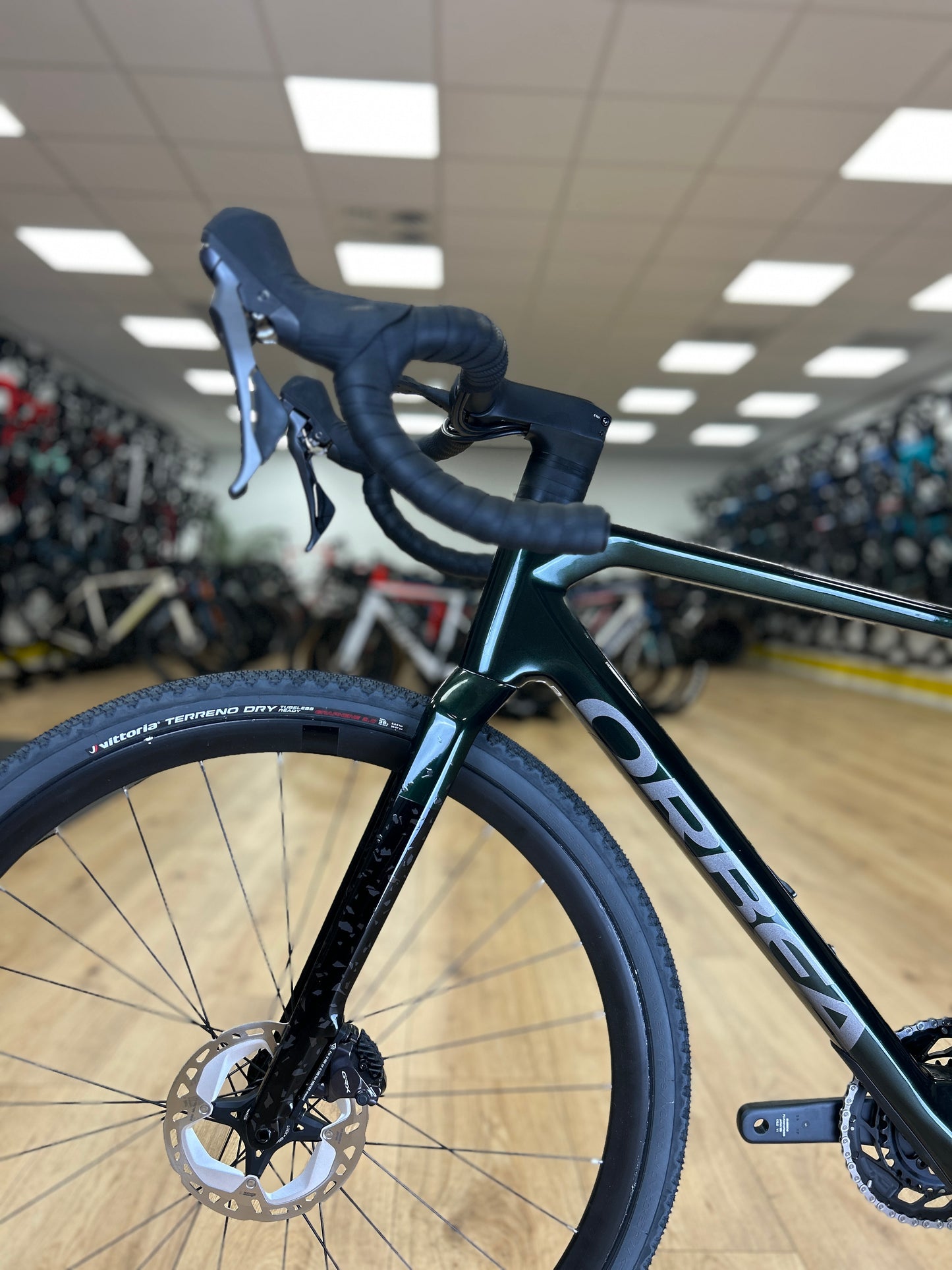 0km Showroom Model Orbea Terra Gravel Fiets