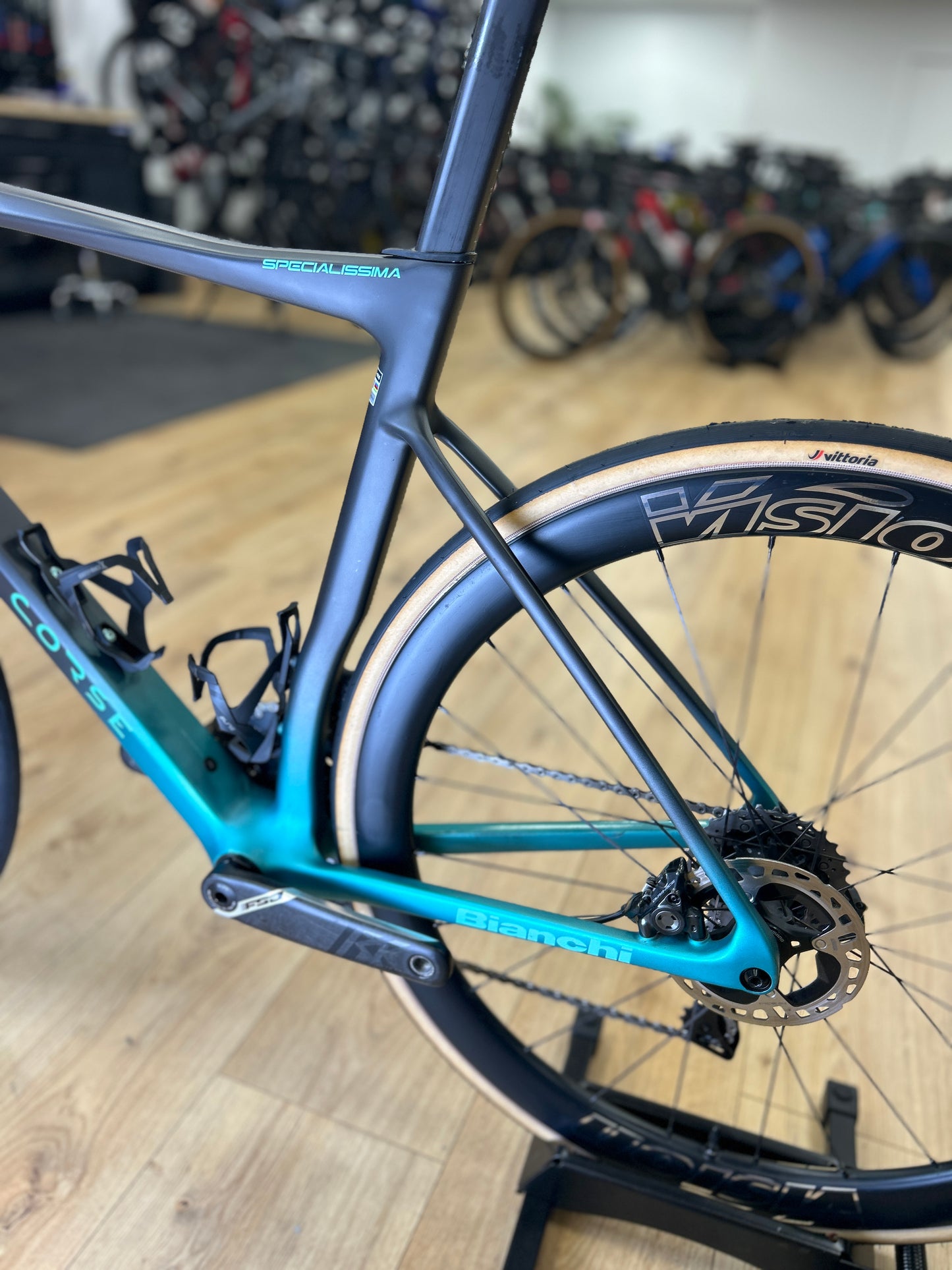Bianchi Specialissima RC Di2 Dura Ace Carbon Road Bike