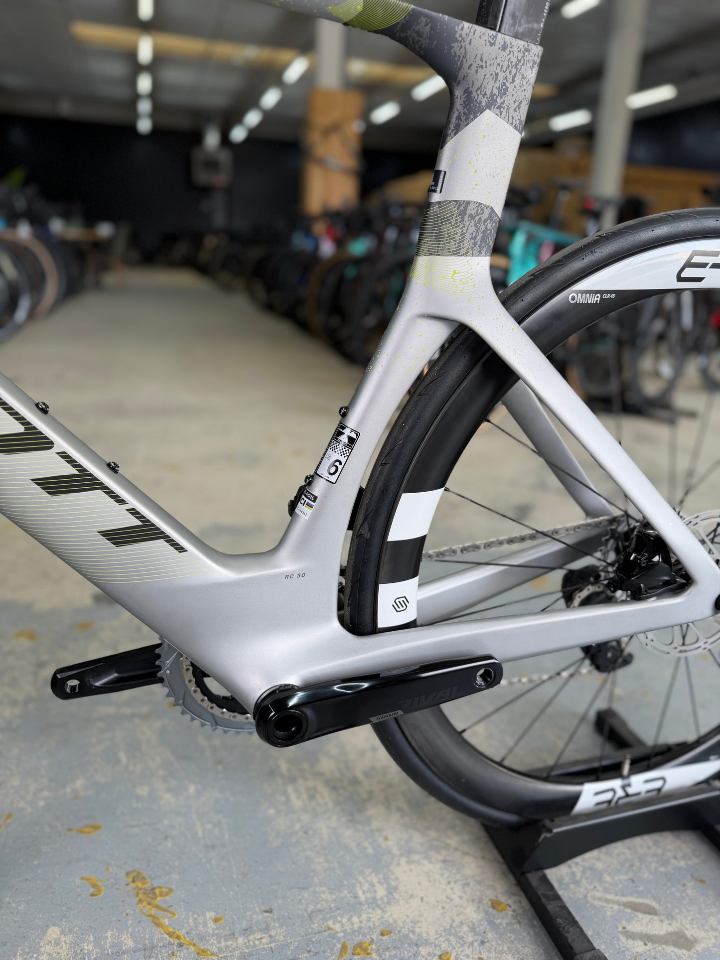 Showroom Model Scott Foil RC30 AXS Carbon Racefiets