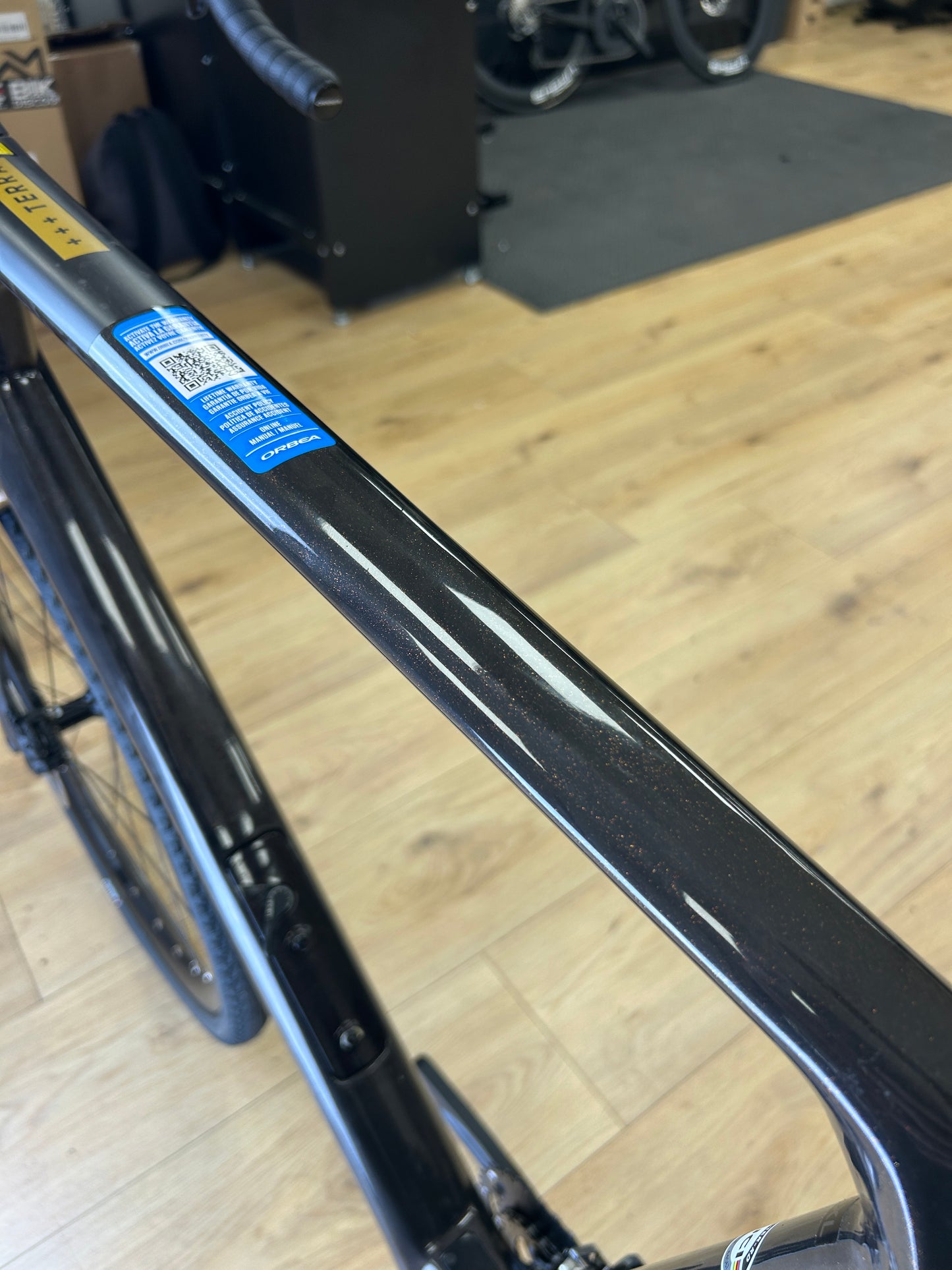 0km Showroom Model Orbea Terra M30 Carbon Gravel Fiets