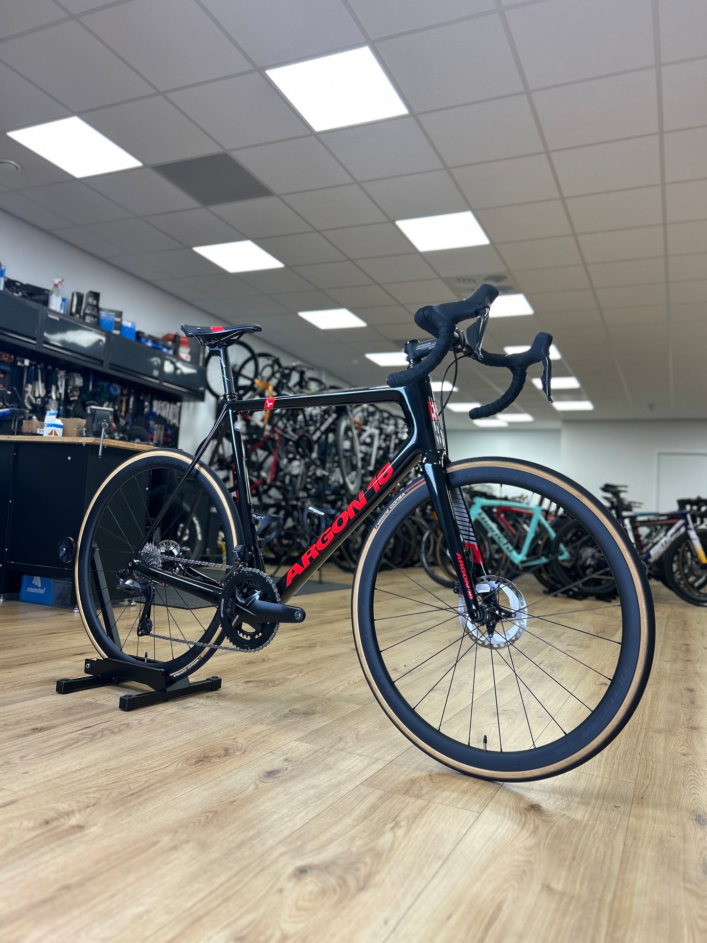 100km Argon 18 Gallium CS Di2 Carbon Racefiets
