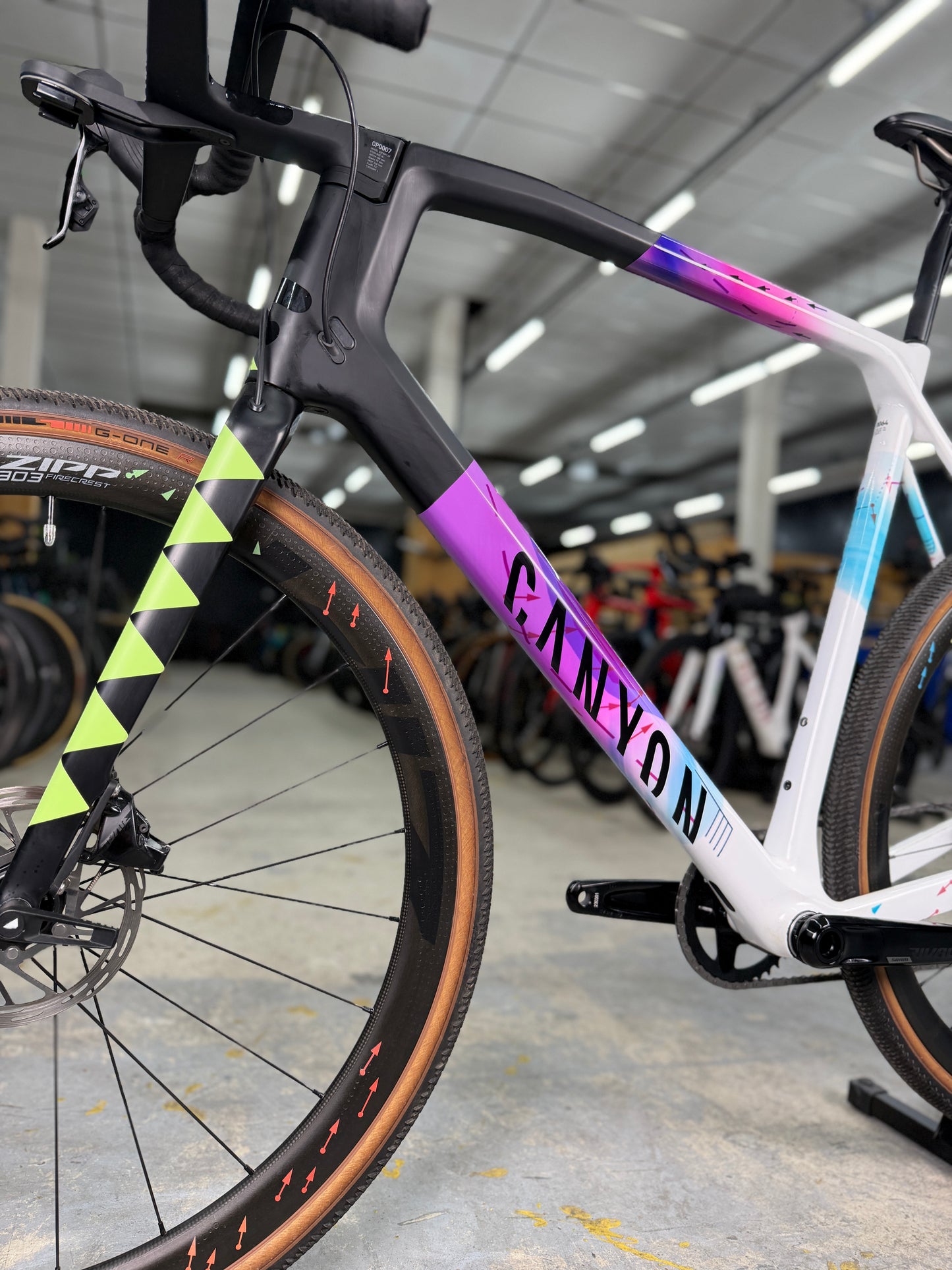 Canyon Grail CF SL CSR AXS Gravel Fiets