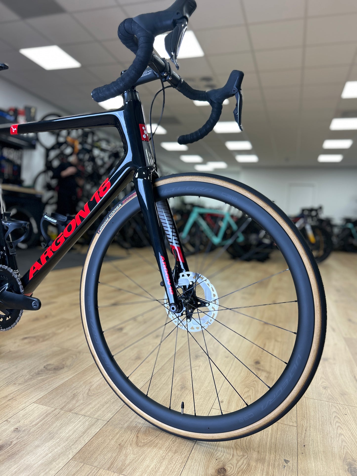 100km Argon 18 Gallium CS Di2 Carbon Racefiets