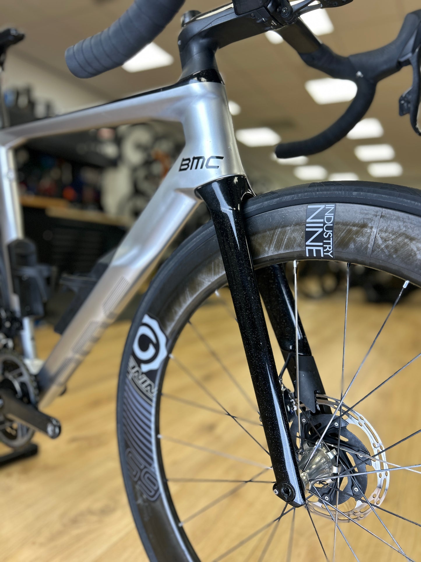 BMC TR01 TimeMachine Red eTap Carbon Racefiets