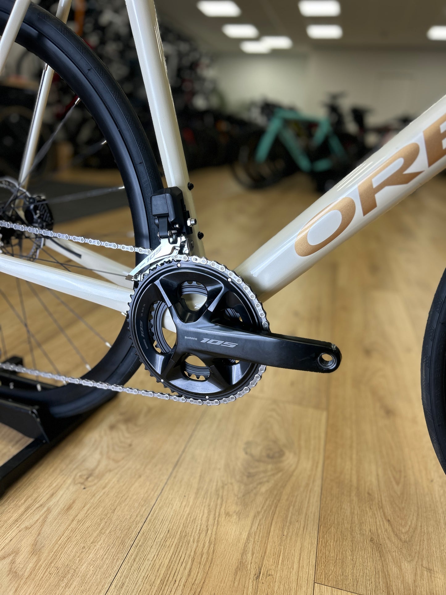 0km Showroom Model Orbea Orca M30iTEAM Di2 Carbon Racefiets