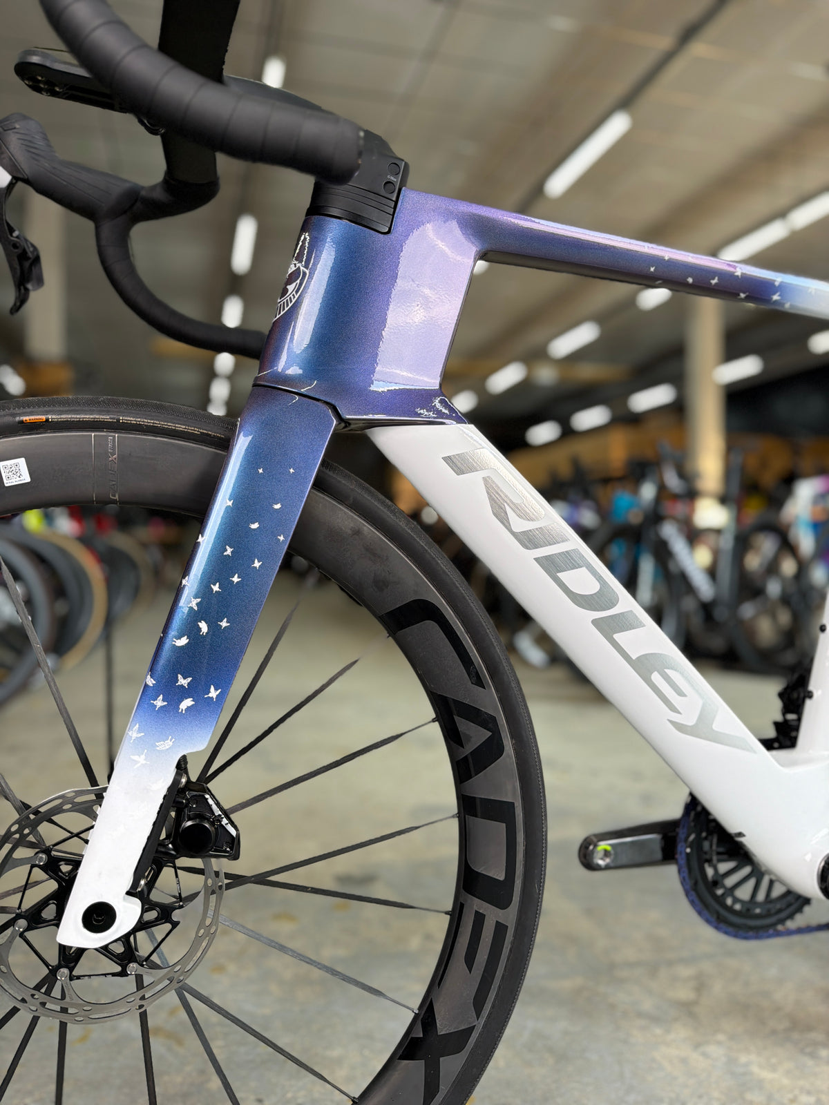 100km Ridley Noah Fast 3.0 AXS Tomorrowland Edition Carbon Racefiets
